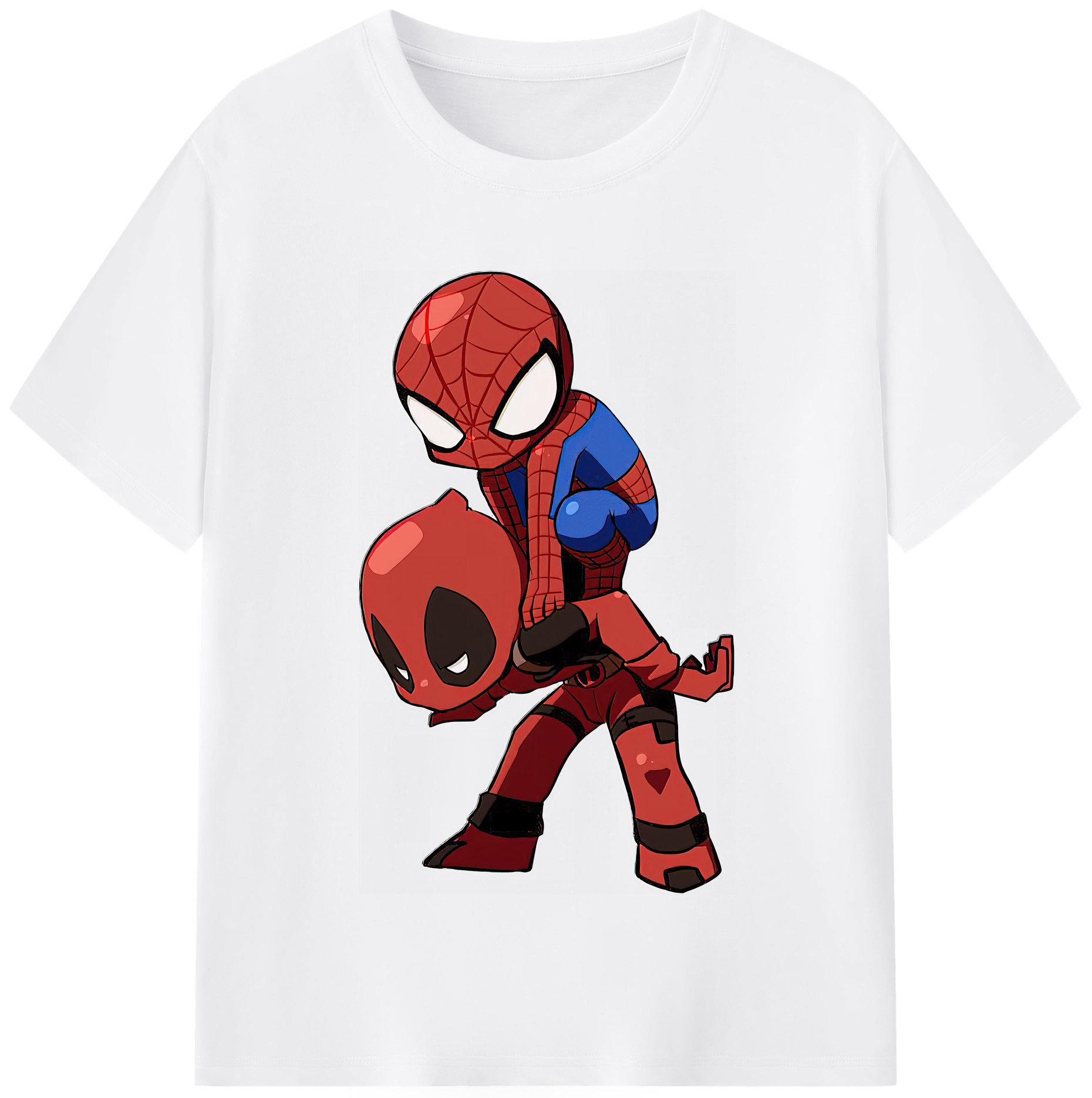 （画像用） Deadpool デッドプール 綿100％半袖Tシャツ（フロントプリント）