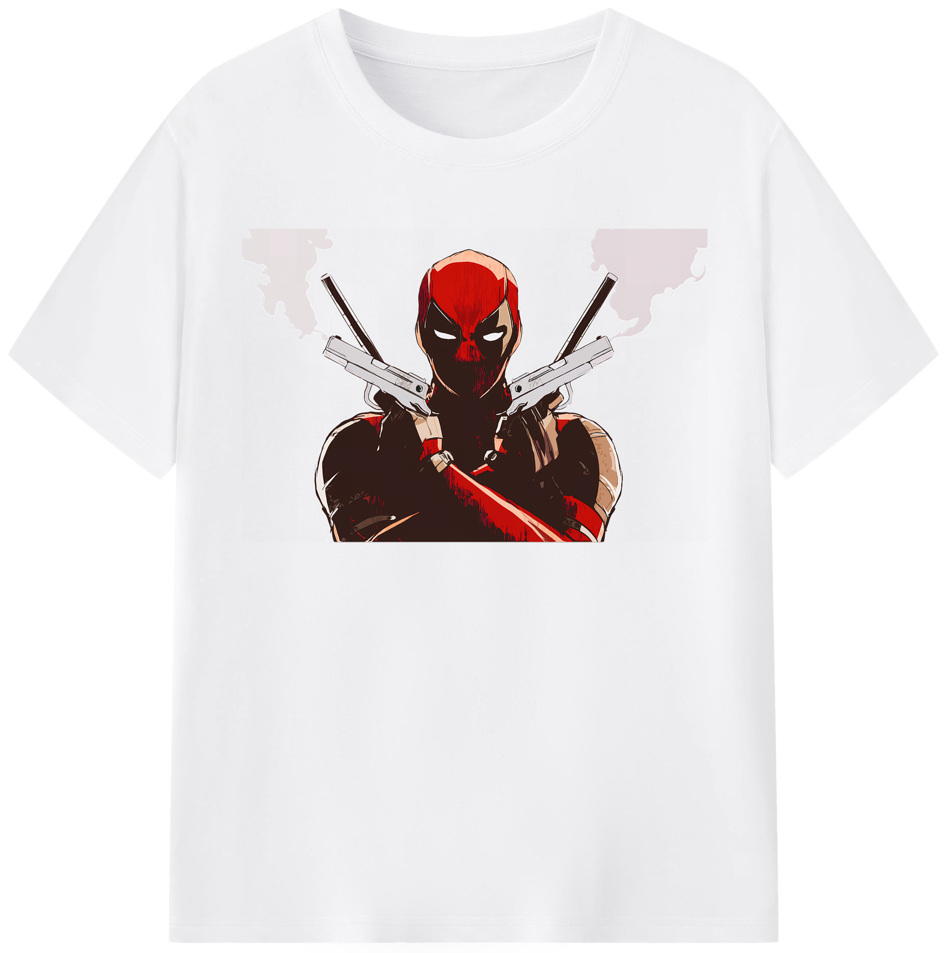 （画像用） Deadpool デッドプール 綿100％半袖Tシャツ（フロントプリント）