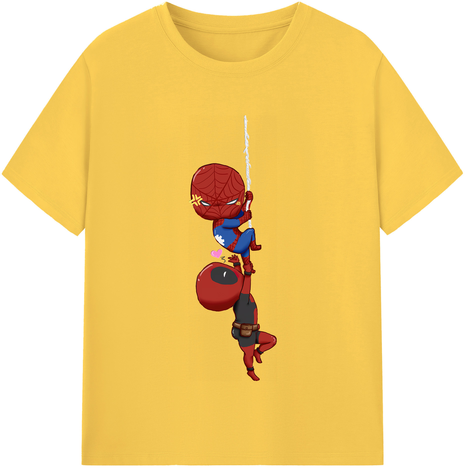 （画像用） Deadpool デッドプール 綿100％半袖Tシャツ（フロントプリント）