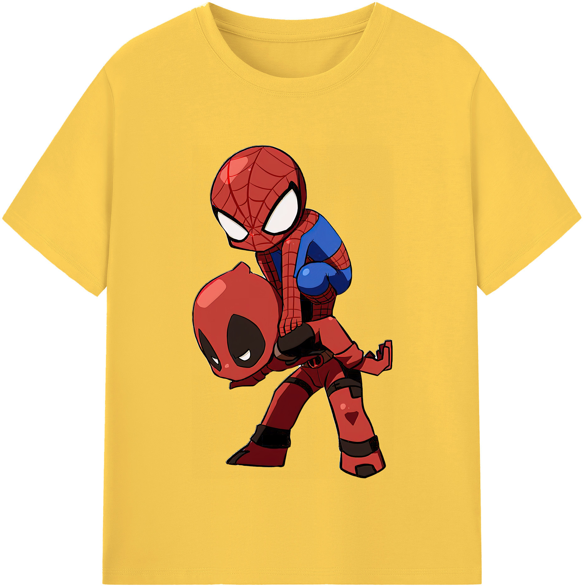 （画像用） Deadpool デッドプール 綿100％半袖Tシャツ（フロントプリント）