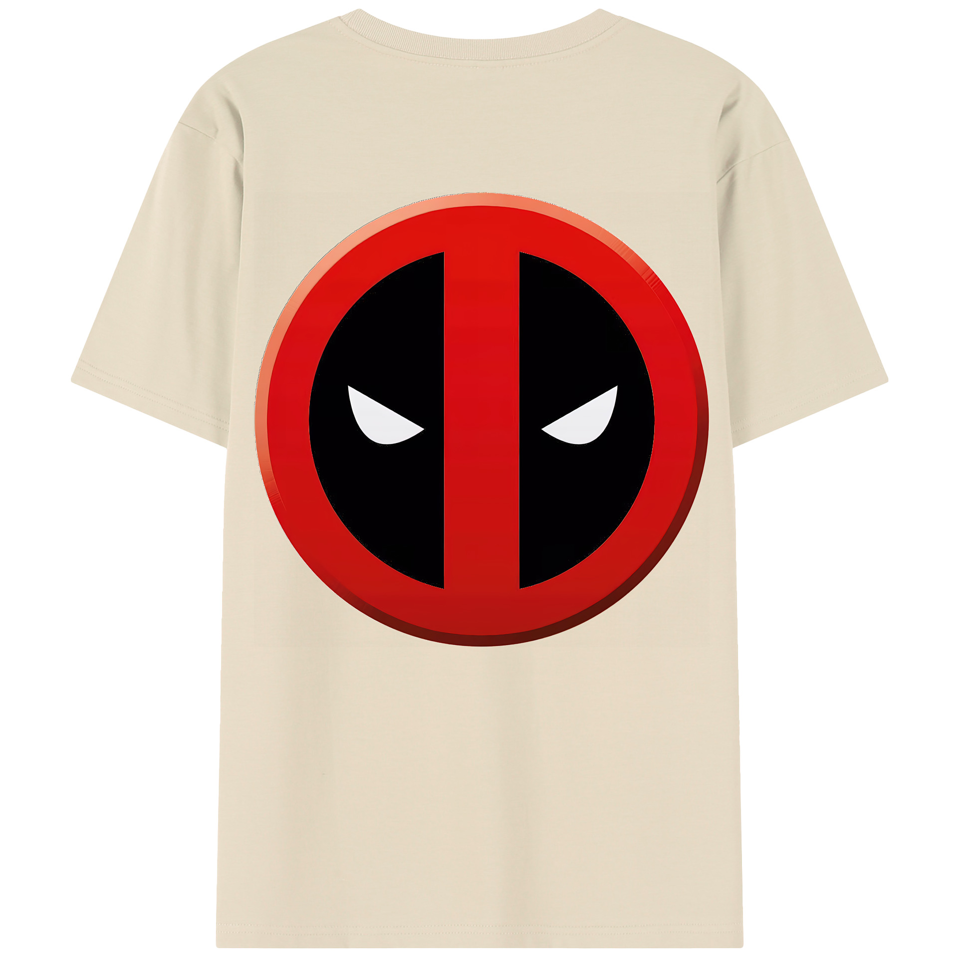 （画像用） Deadpool デッドプール 綿100％半袖Tシャツ（背面プリント）