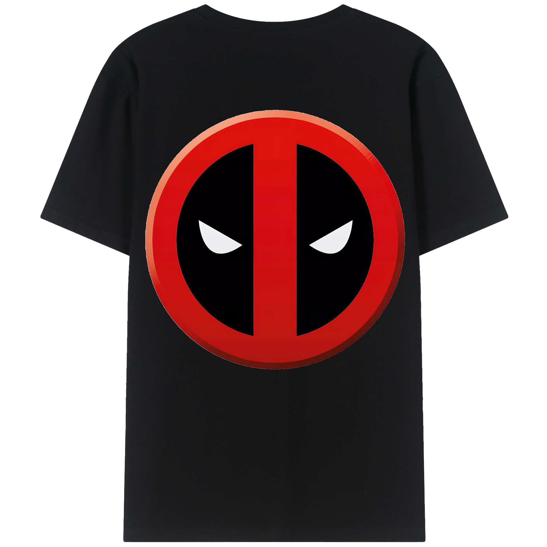 （画像用） Deadpool デッドプール 綿100％半袖Tシャツ（背面プリント）