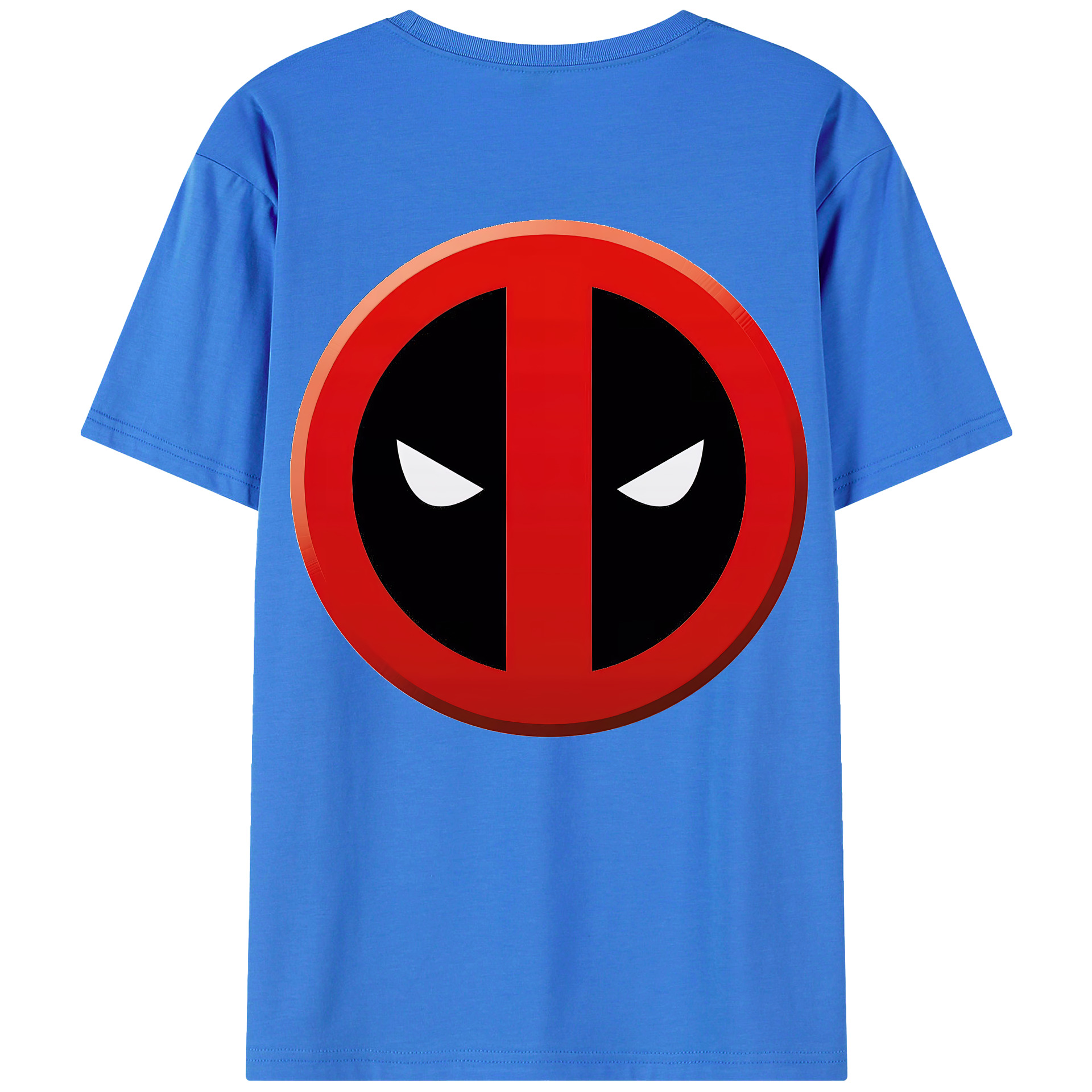 （画像用） Deadpool デッドプール 綿100％半袖Tシャツ（背面プリント）