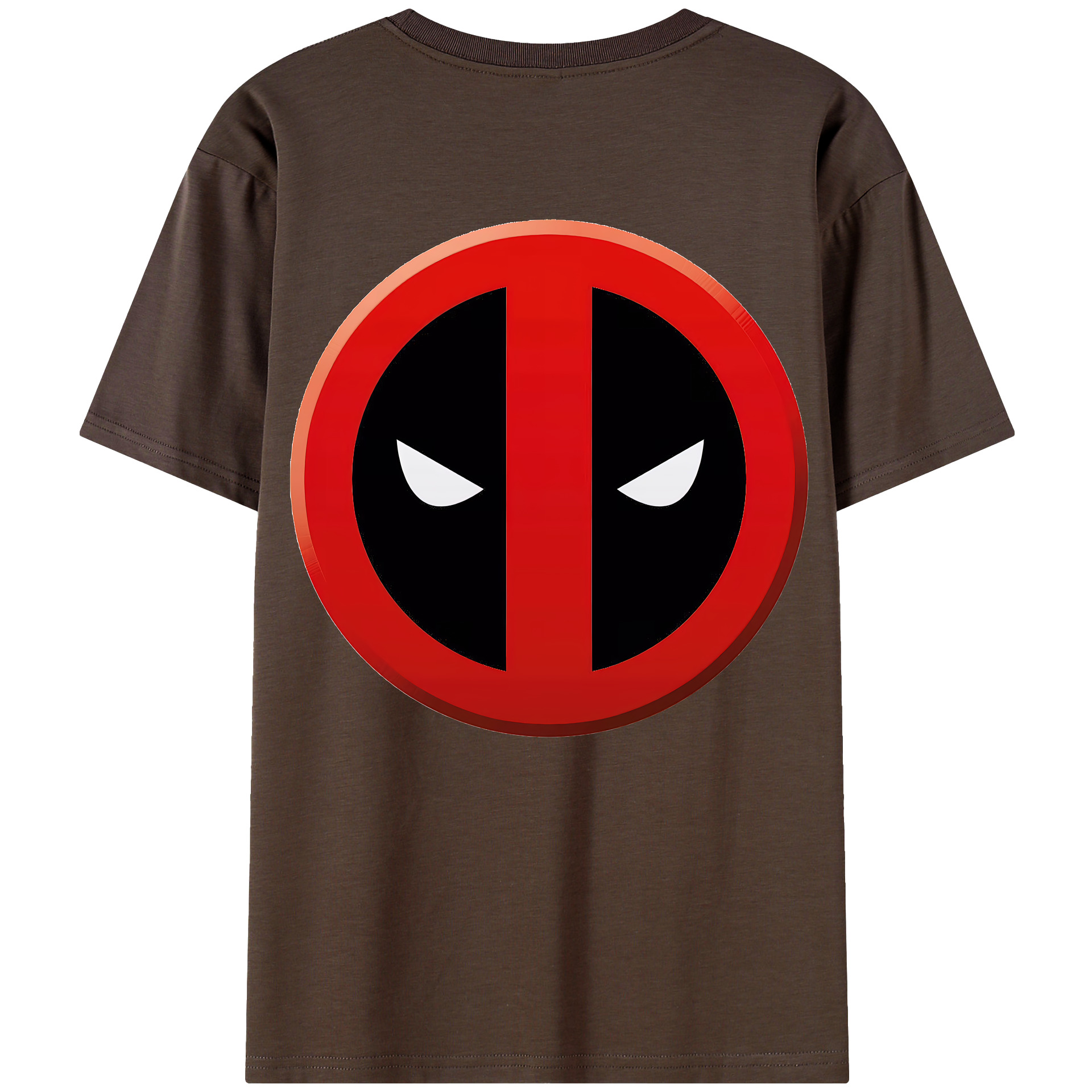 （画像用） Deadpool デッドプール 綿100％半袖Tシャツ（背面プリント）