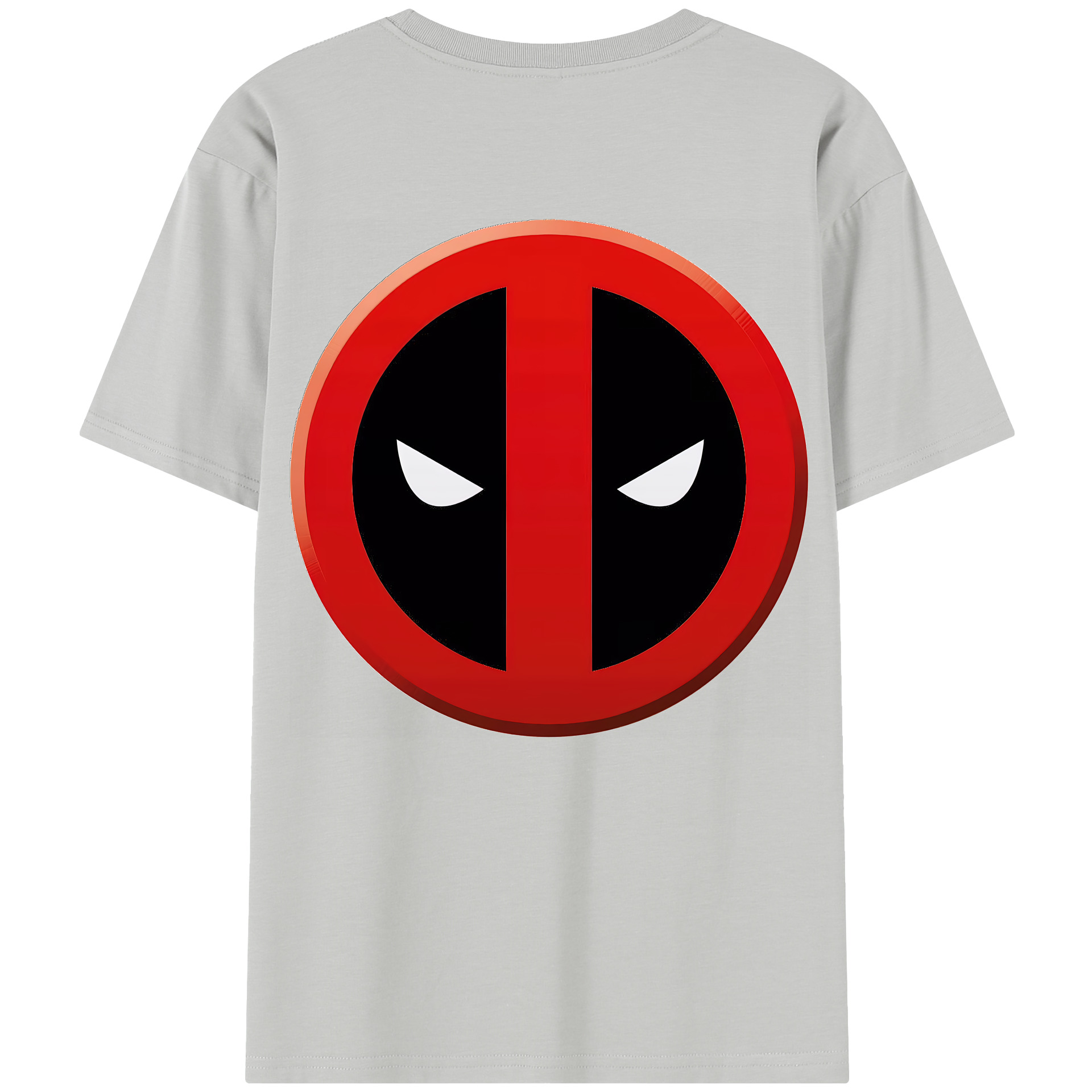 （画像用） Deadpool デッドプール 綿100％半袖Tシャツ（背面プリント）
