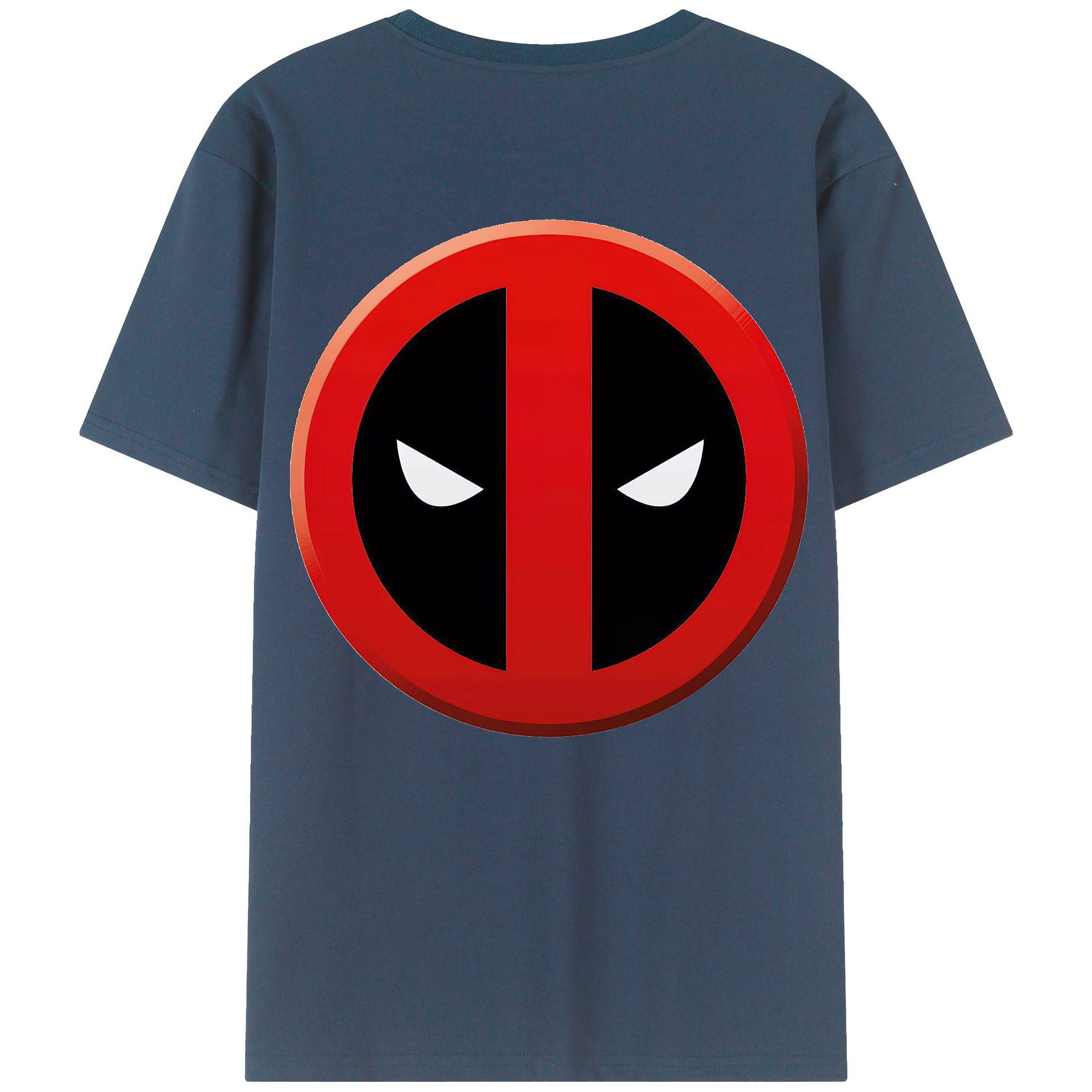 （画像用） Deadpool デッドプール 綿100％半袖Tシャツ（背面プリント）