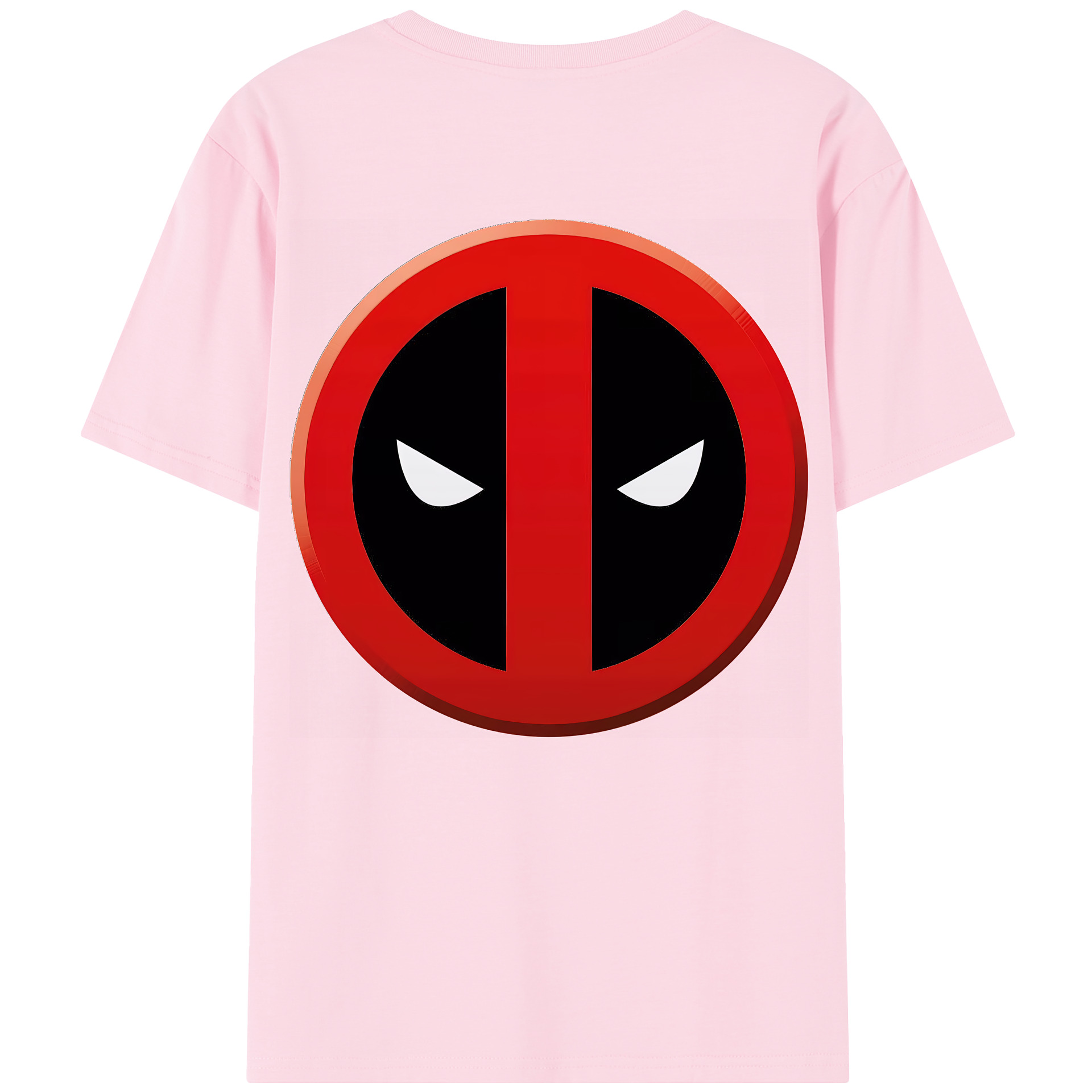 （画像用） Deadpool デッドプール 綿100％半袖Tシャツ（背面プリント）