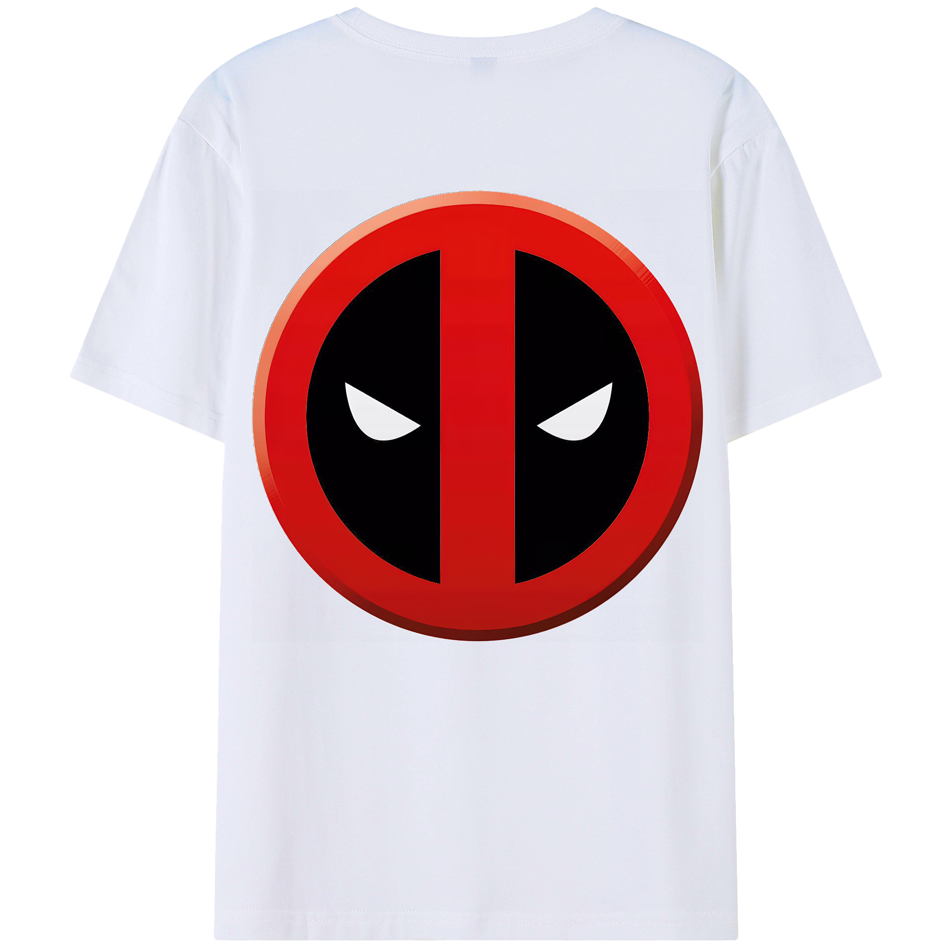 （画像用） Deadpool デッドプール 綿100％半袖Tシャツ（背面プリント）
