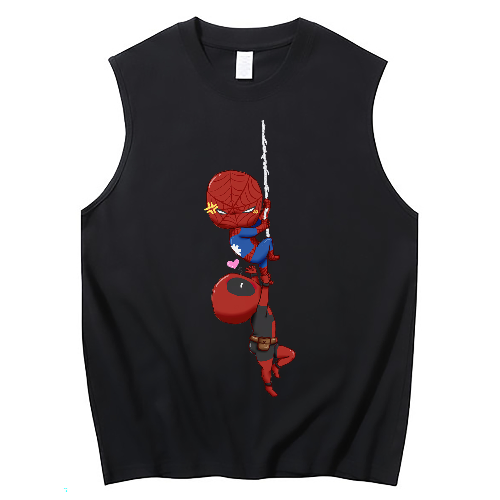 （画像用） Deadpool デッドプール コットン100％タンクトップ（フロントプリント）