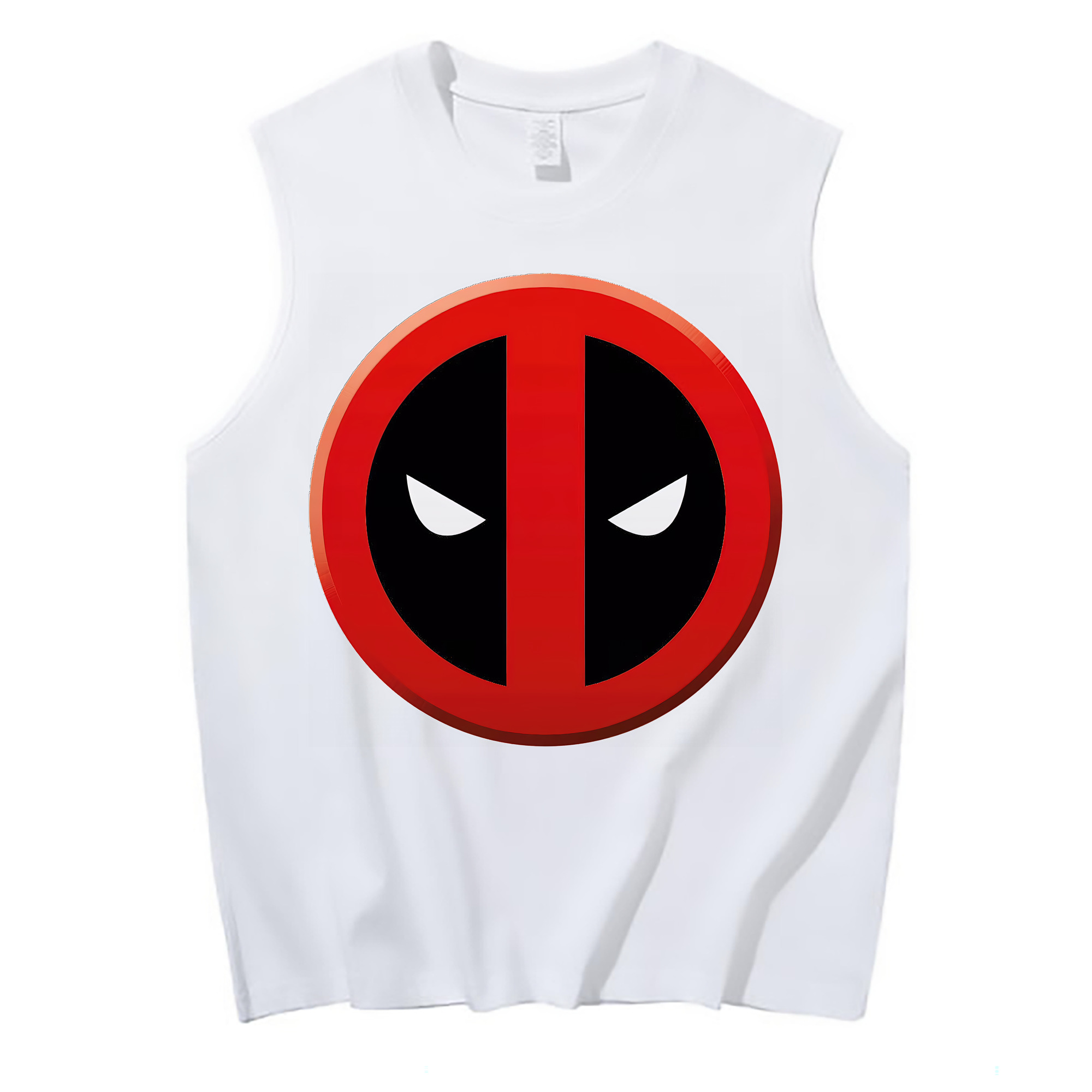 （画像用） Deadpool デッドプール コットン100％タンクトップ（フロントプリント）