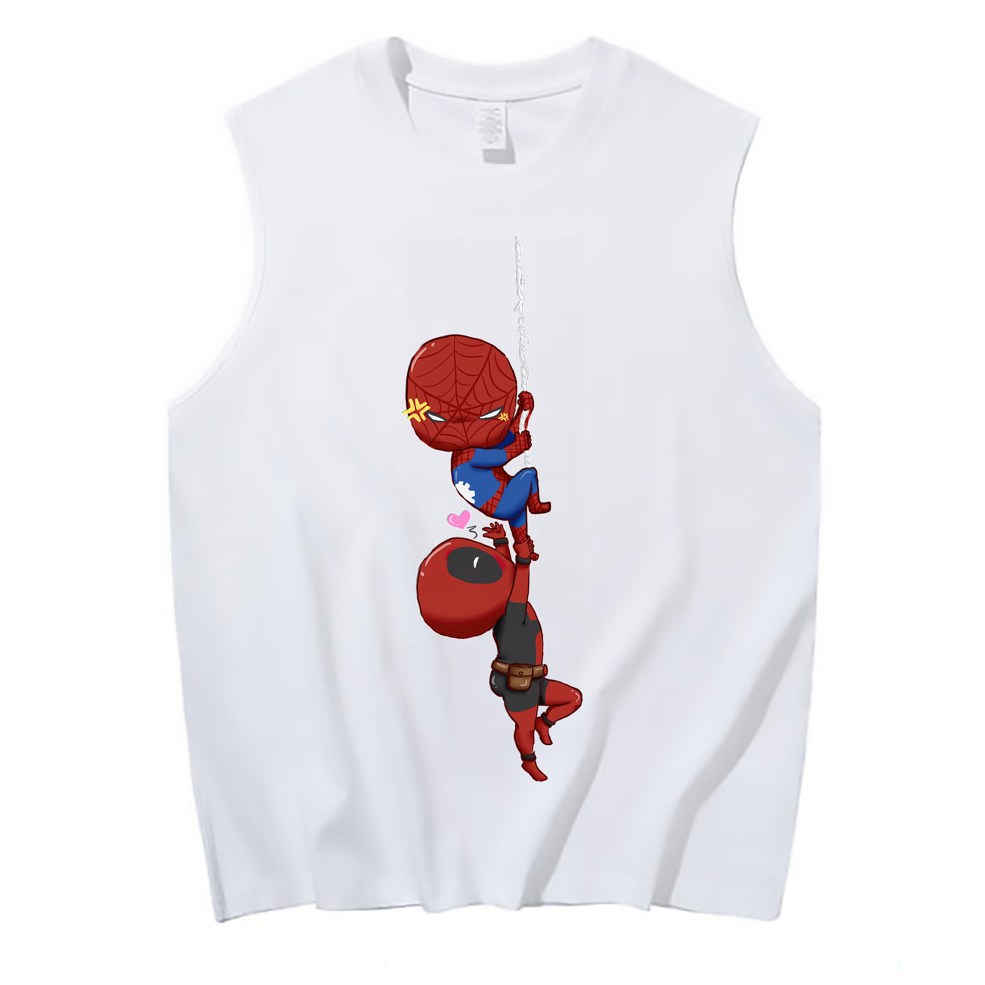 （画像用） Deadpool デッドプール コットン100％タンクトップ（フロントプリント）