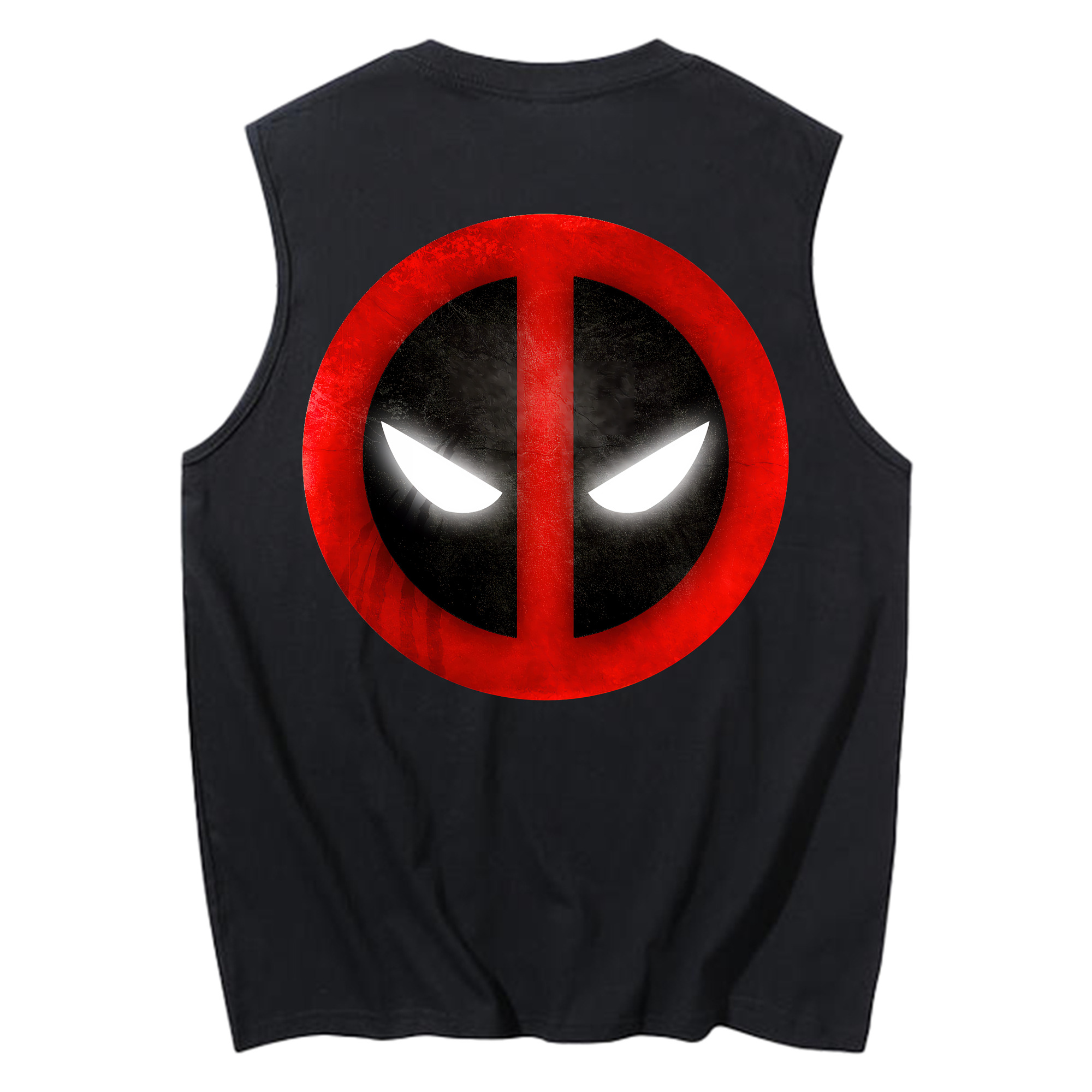 （画像用） Deadpool デッドプール コットン100％タンクトップ（背面プリント）
