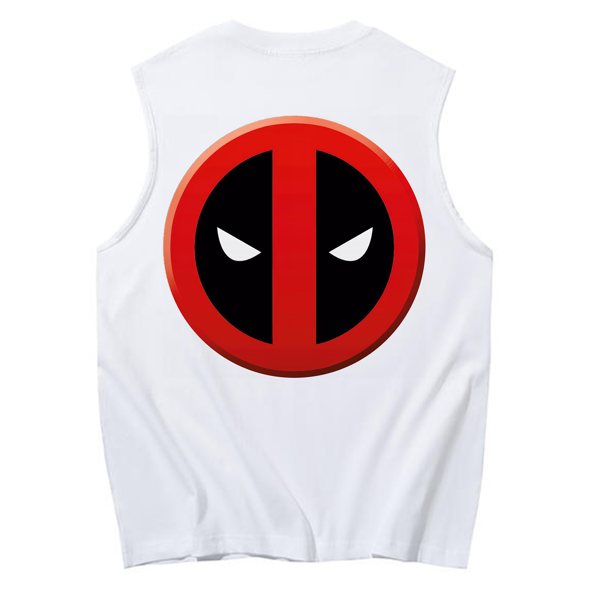 （画像用） Deadpool デッドプール コットン100％タンクトップ（背面プリント）
