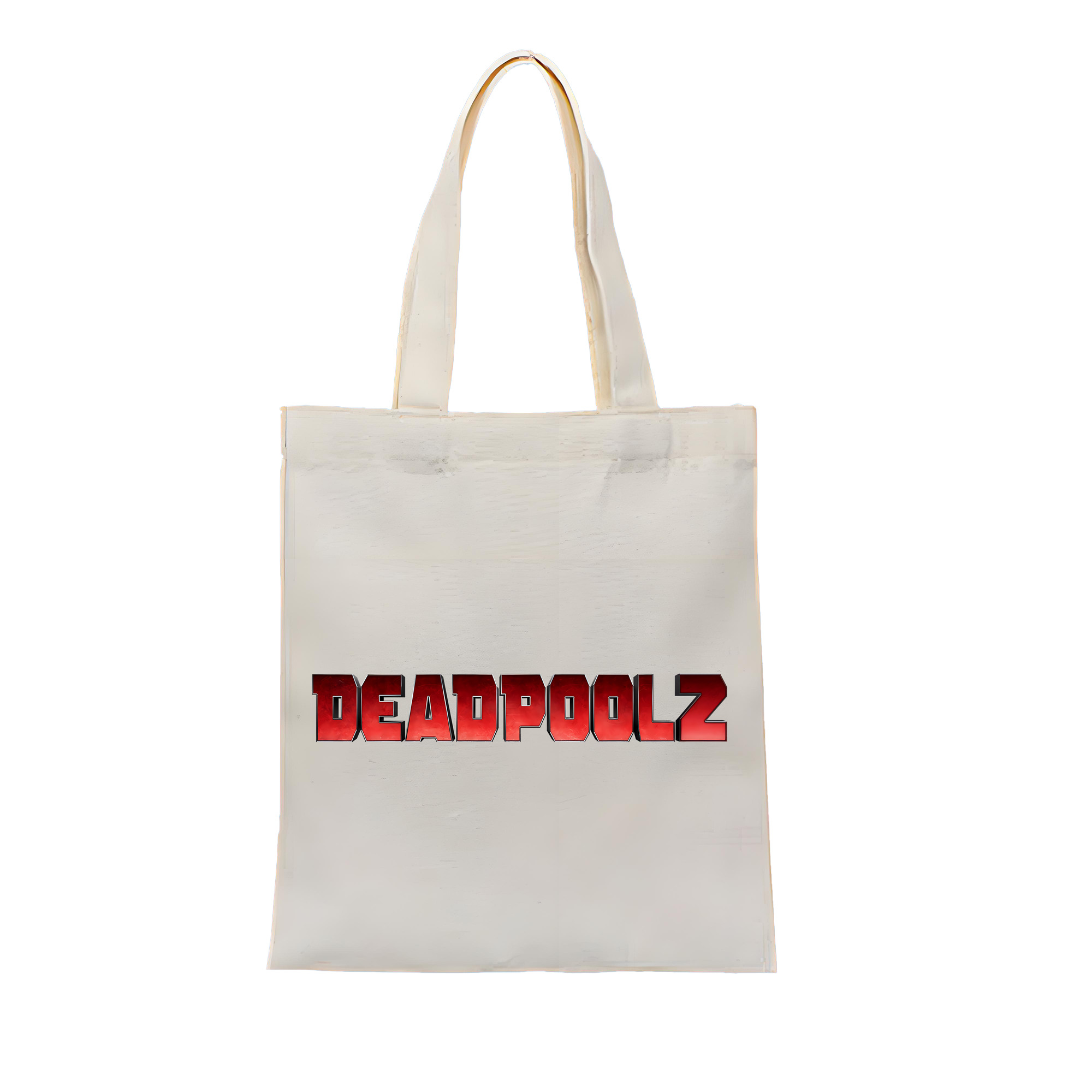 （画像用） Deadpool デッドプール 縦型キャンバス生地手提げバッグ　トートバッグ
