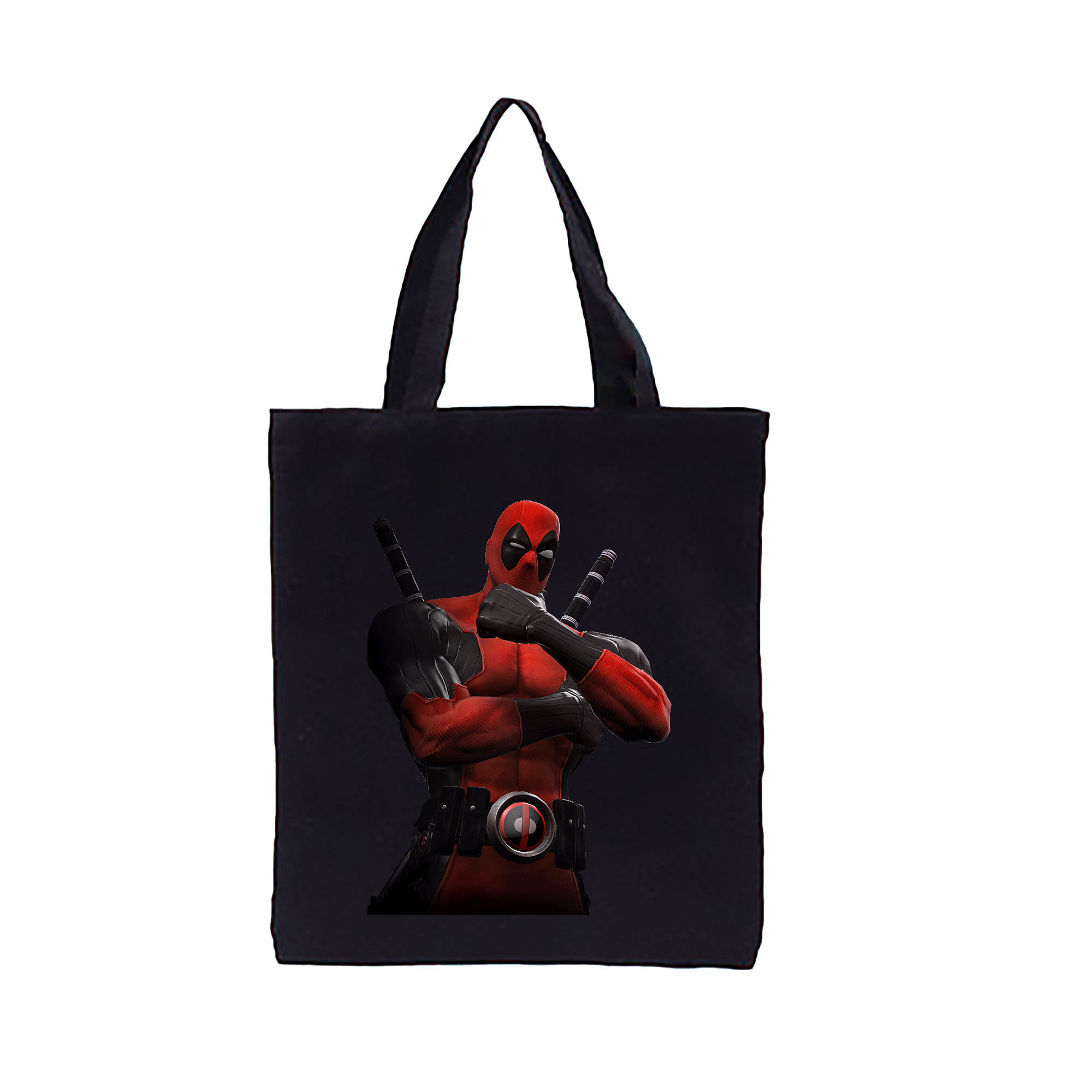 （画像用） Deadpool デッドプール 縦型キャンバス生地手提げバッグ　トートバッグ