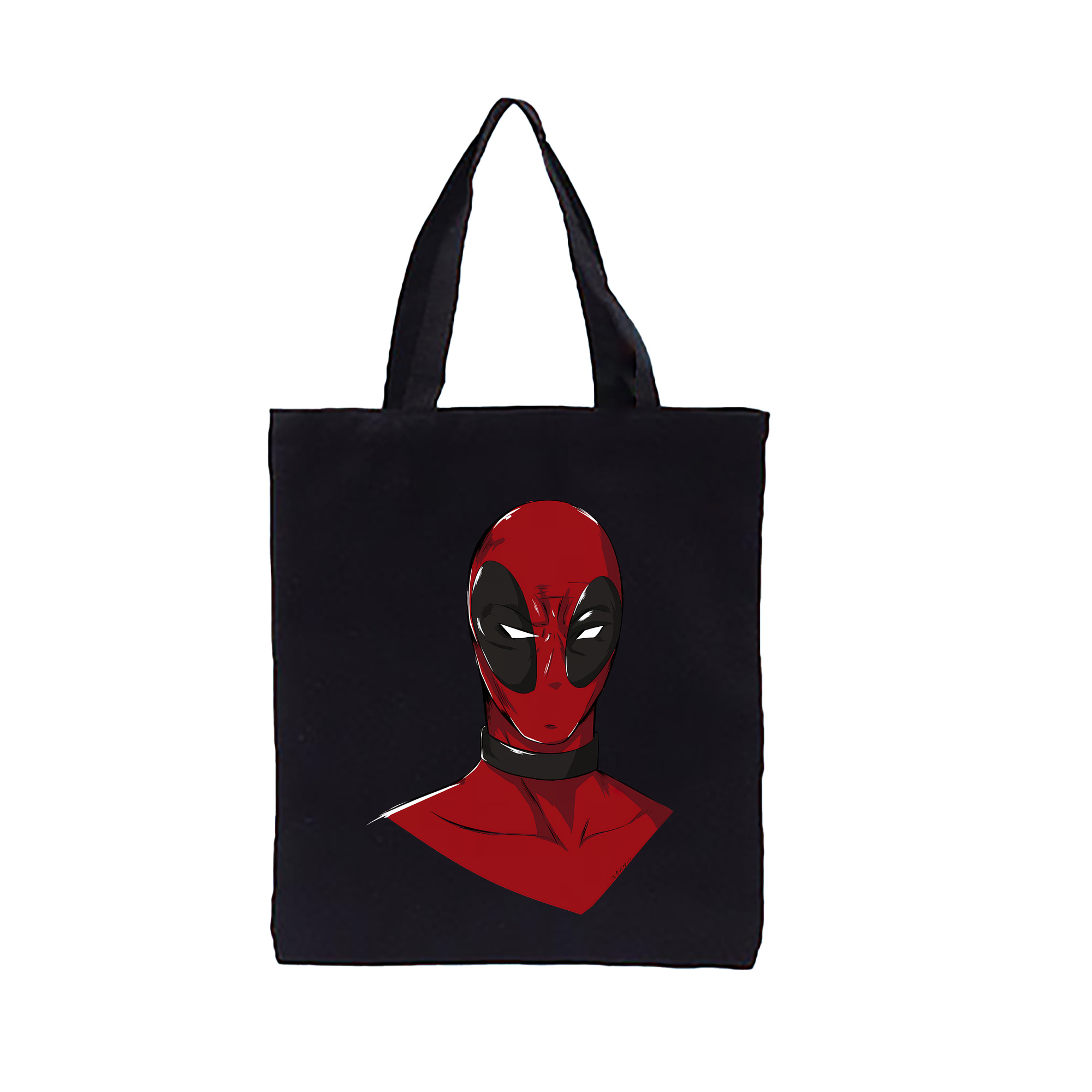 （画像用） Deadpool デッドプール 縦型キャンバス生地手提げバッグ　トートバッグ