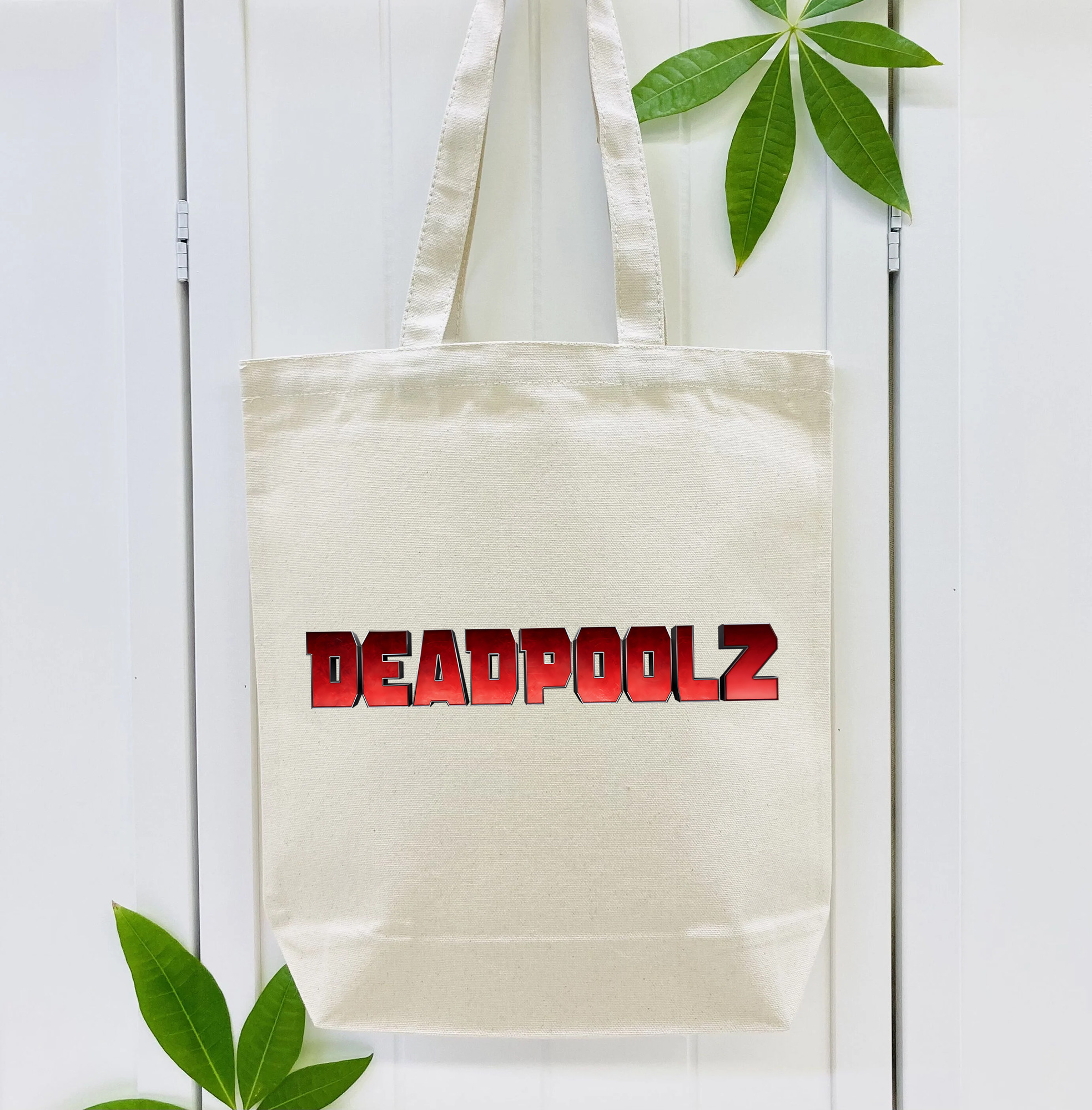 Deadpool デッドプール 縦型キャンバス生地手提げバッグ　トートバッグ