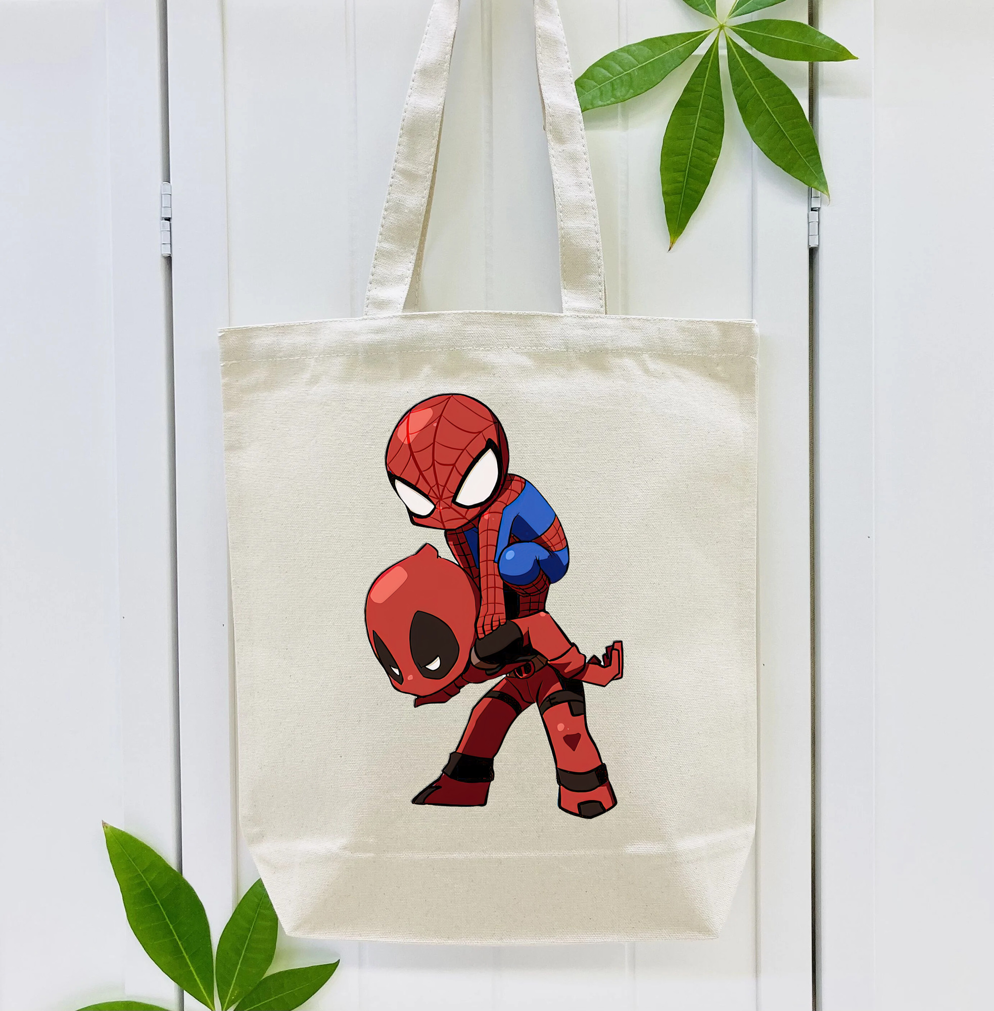 Deadpool デッドプール 縦型キャンバス生地手提げバッグ　トートバッグ