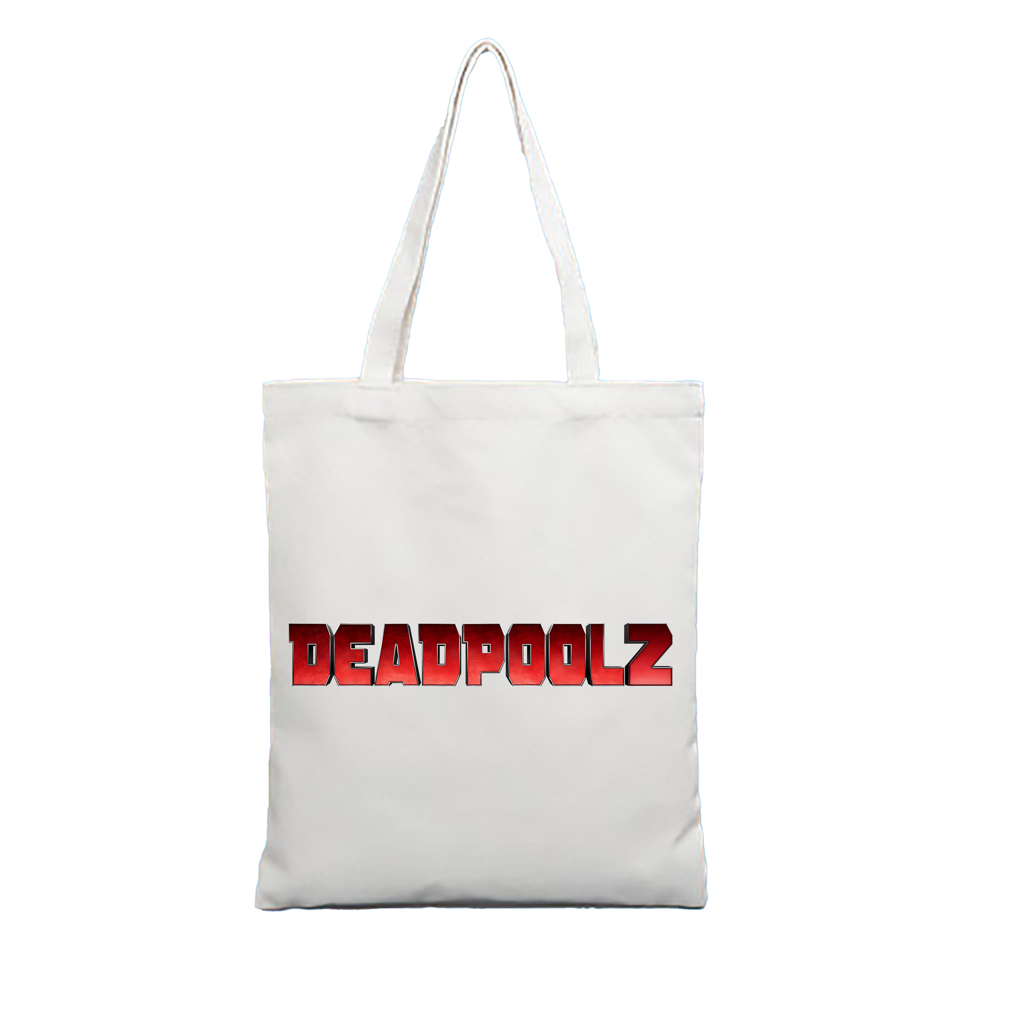 （画像用） Deadpool デッドプール 縦型キャンバス生地手提げバッグ　トートバッグ