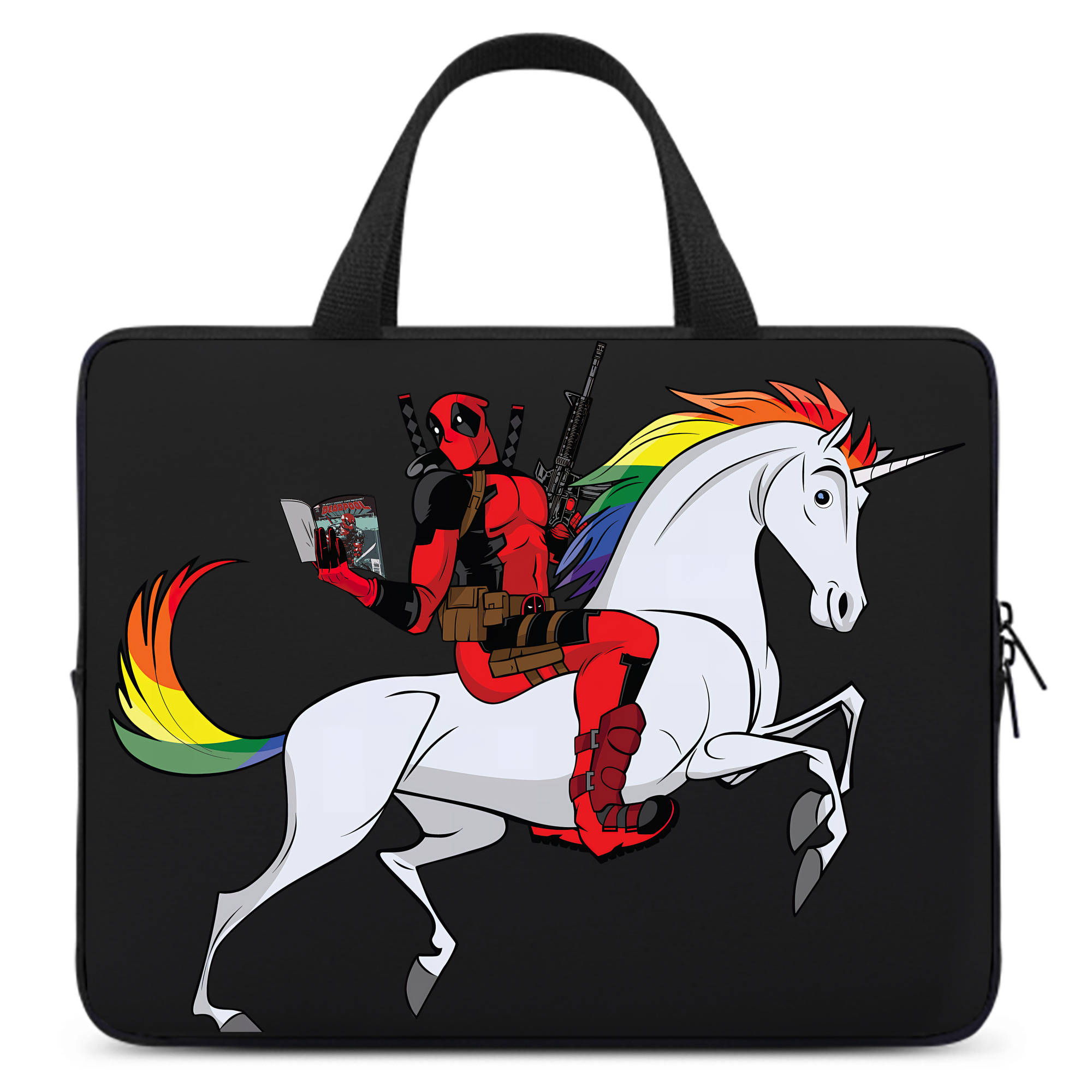 （画像用） Deadpool デッドプール 手提げノートパソコンバッグ