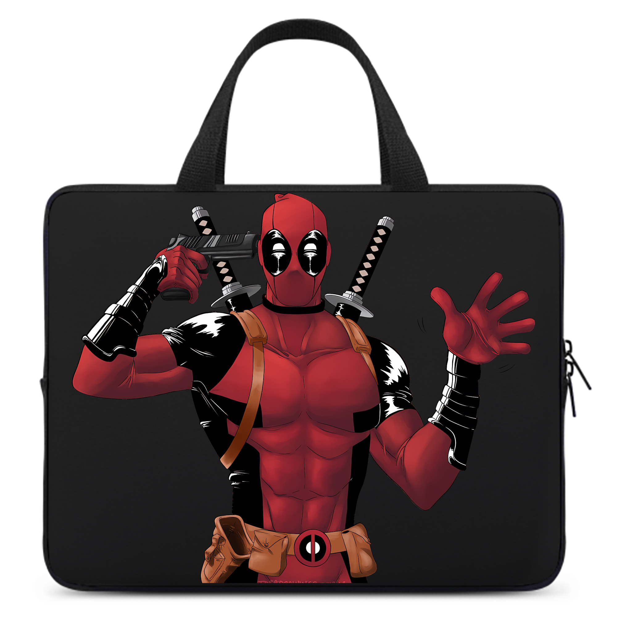 （画像用） Deadpool デッドプール 手提げノートパソコンバッグ