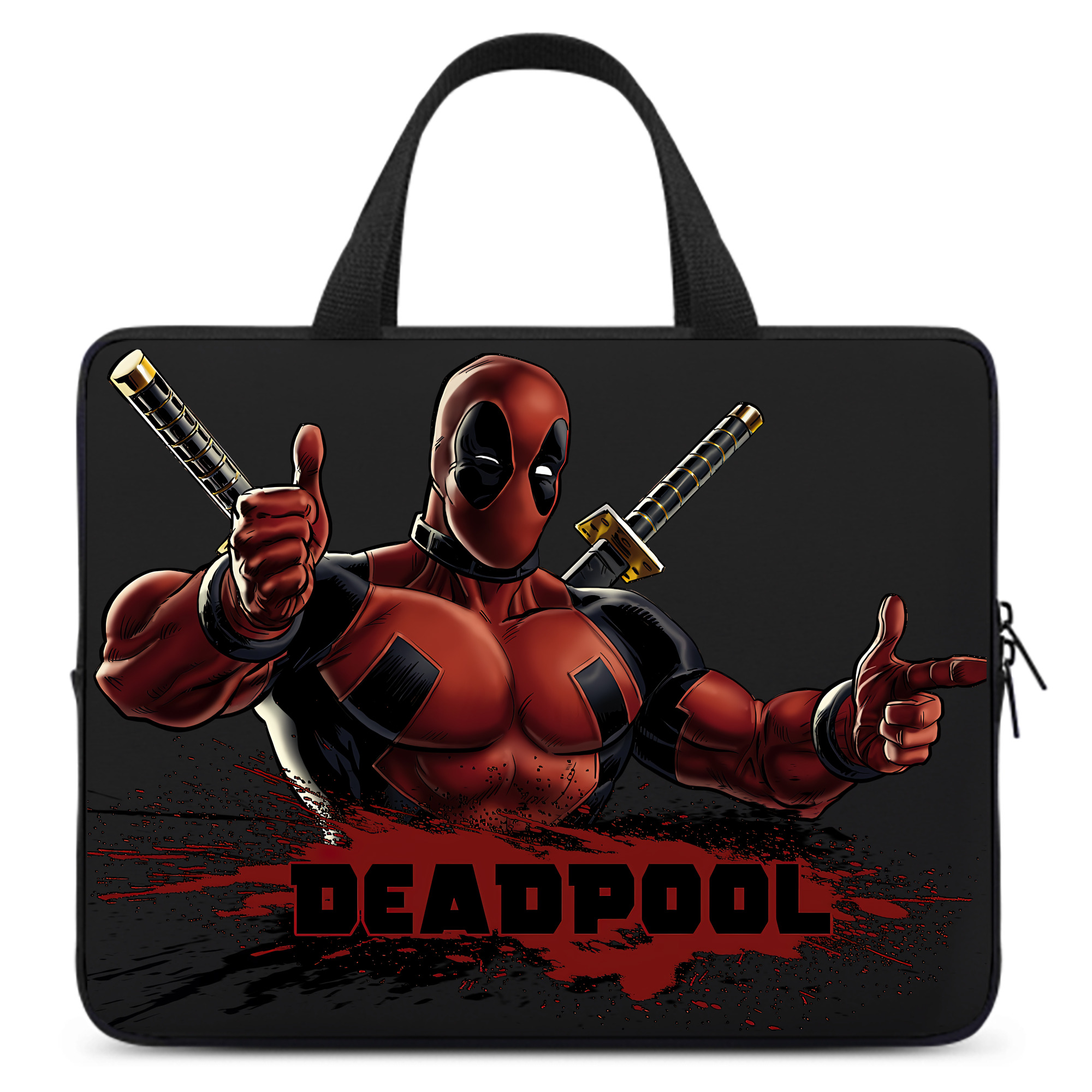 （画像用） Deadpool デッドプール 手提げノートパソコンバッグ