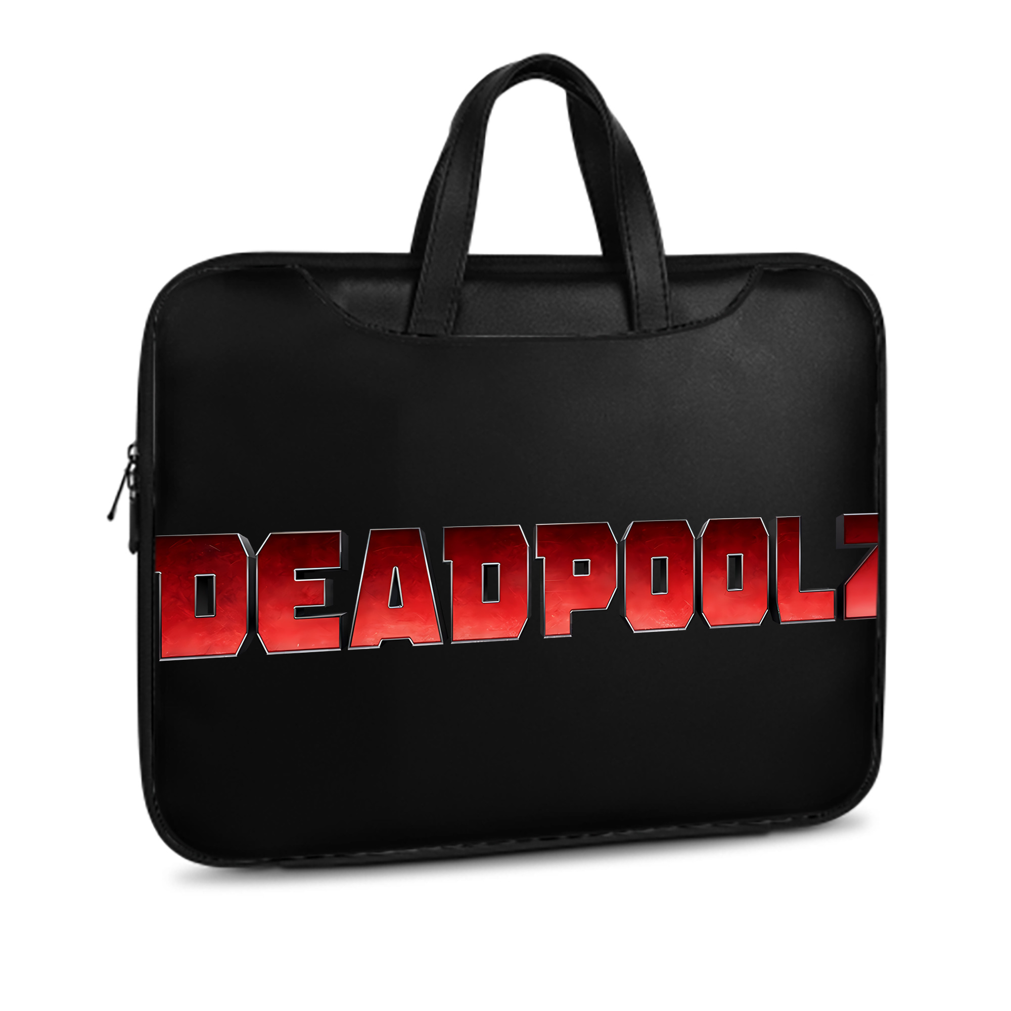 （画像用） Deadpool デッドプール レザーラップトップバッグ　ノートパソコンケース