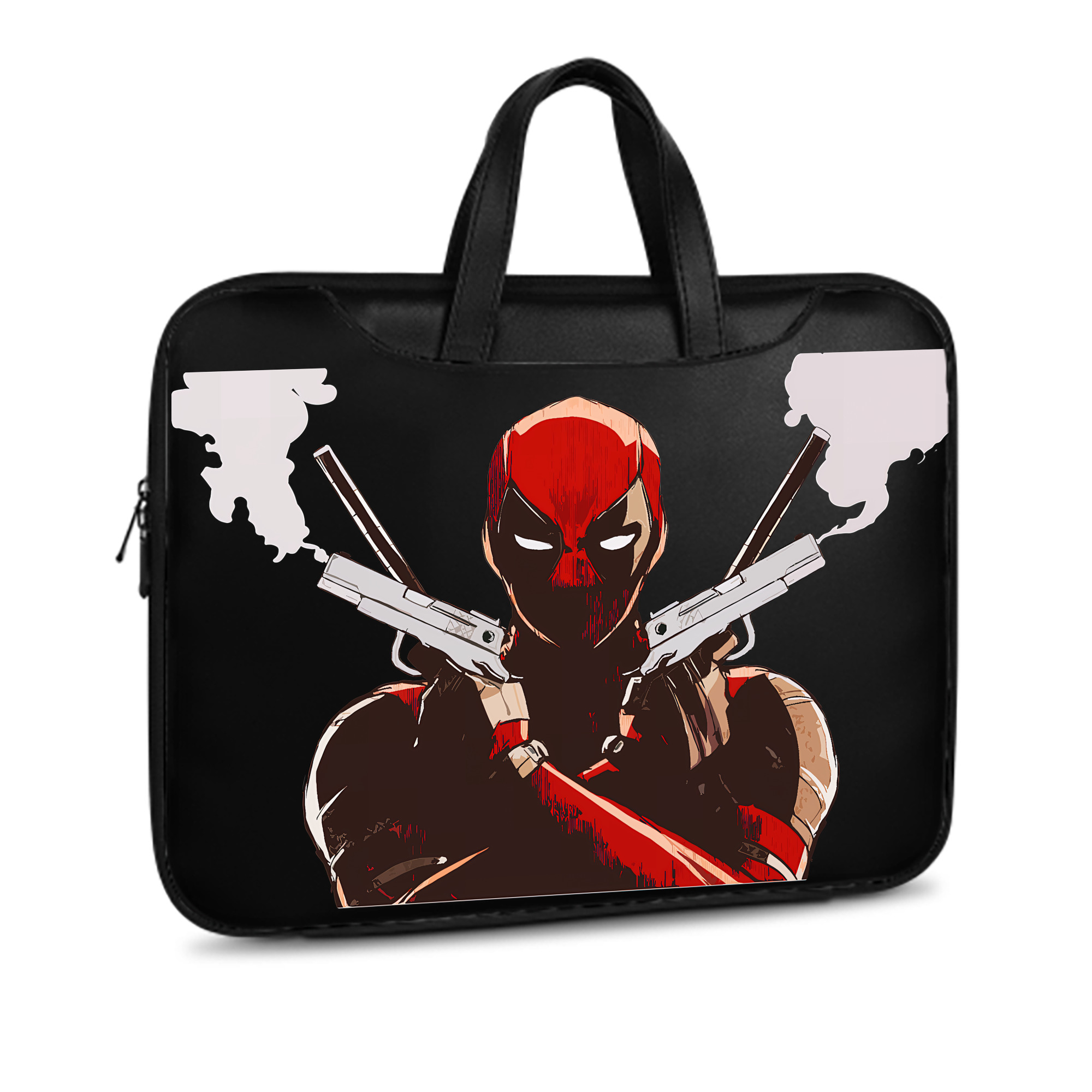 （画像用） Deadpool デッドプール レザーラップトップバッグ　ノートパソコンケース