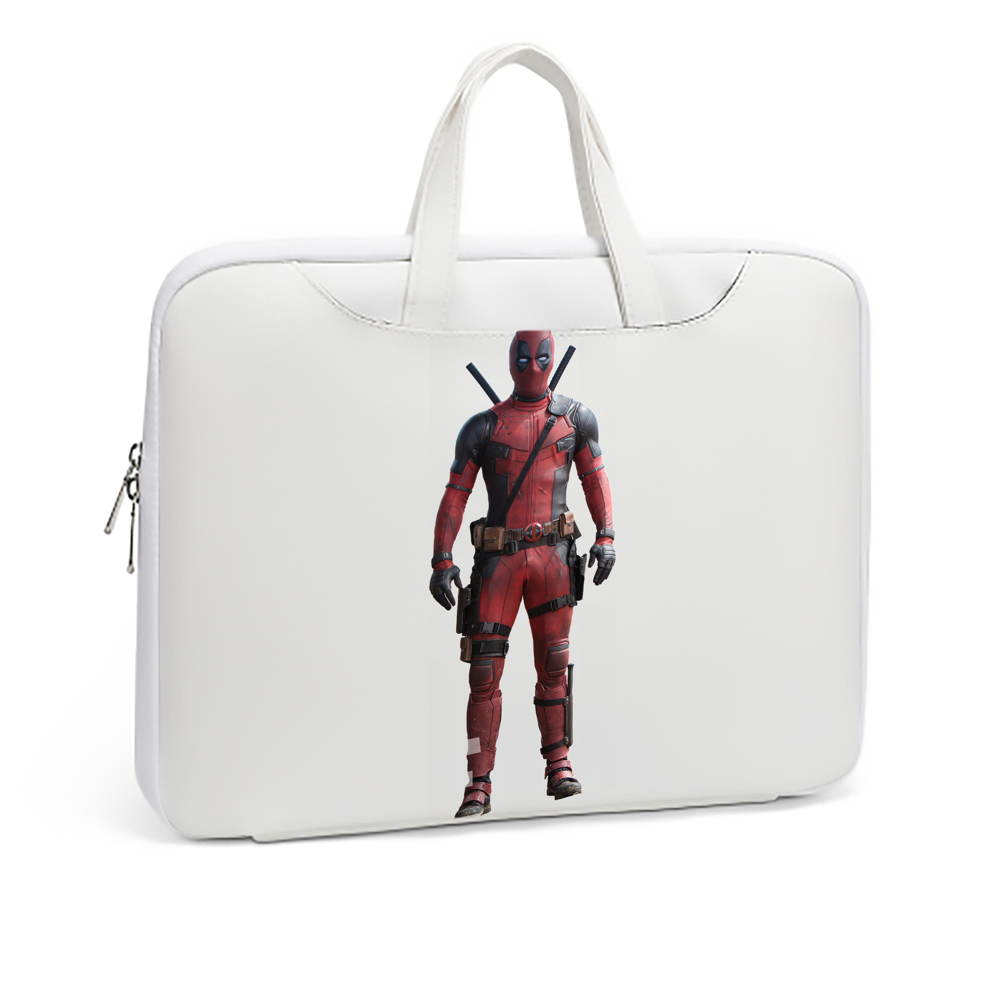 （画像用） Deadpool デッドプール レザーラップトップバッグ　ノートパソコンケース