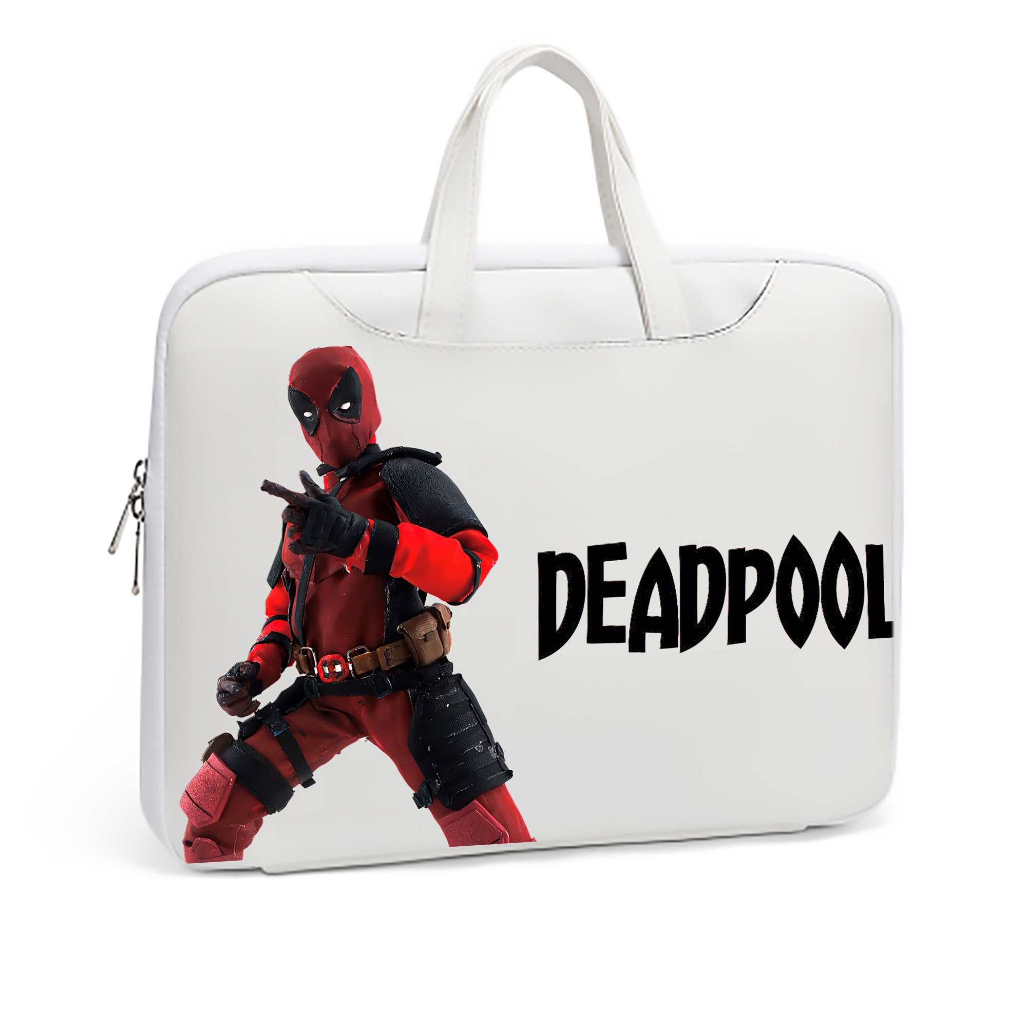 （画像用） Deadpool デッドプール レザーラップトップバッグ　ノートパソコンケース
