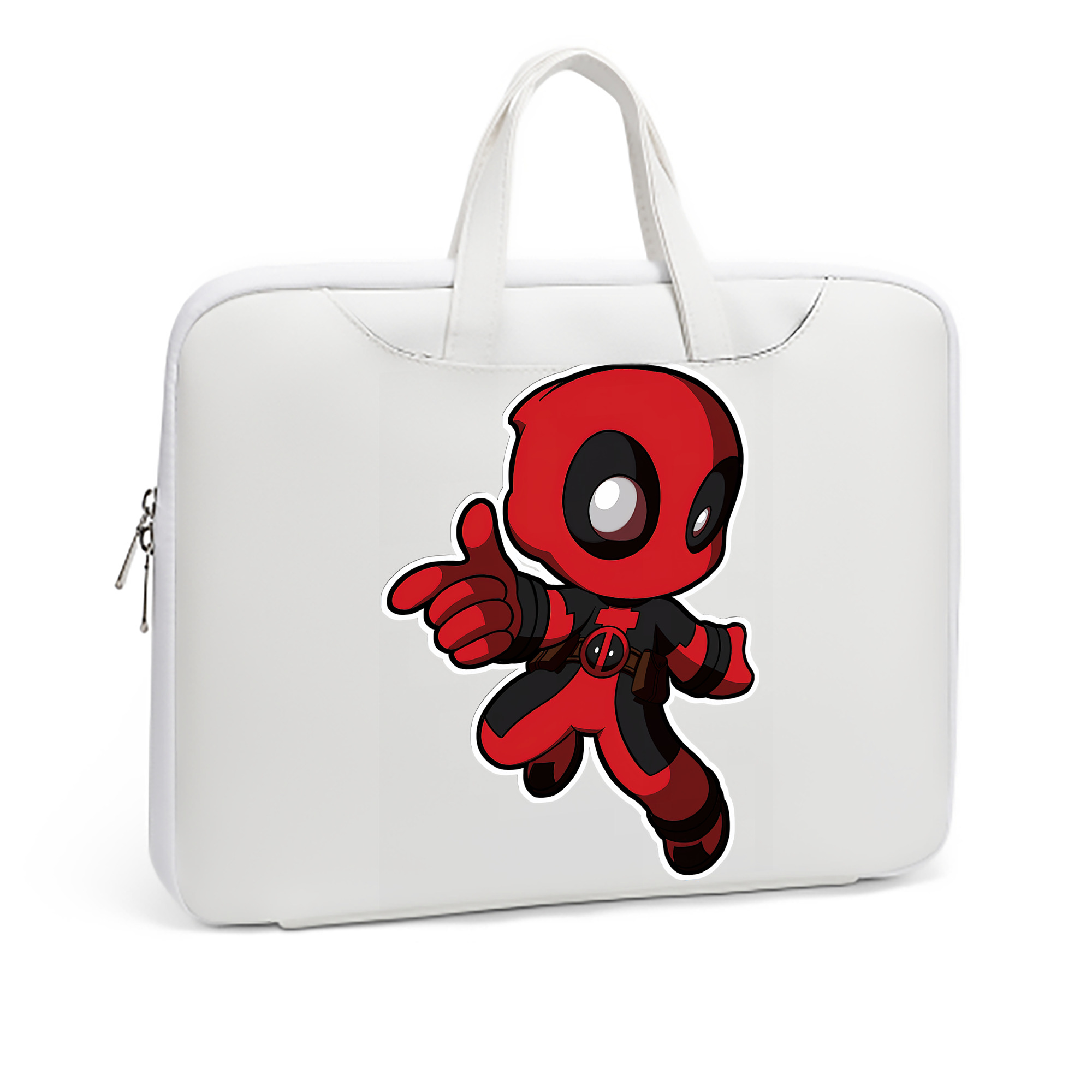 （画像用） Deadpool デッドプール レザーラップトップバッグ　ノートパソコンケース