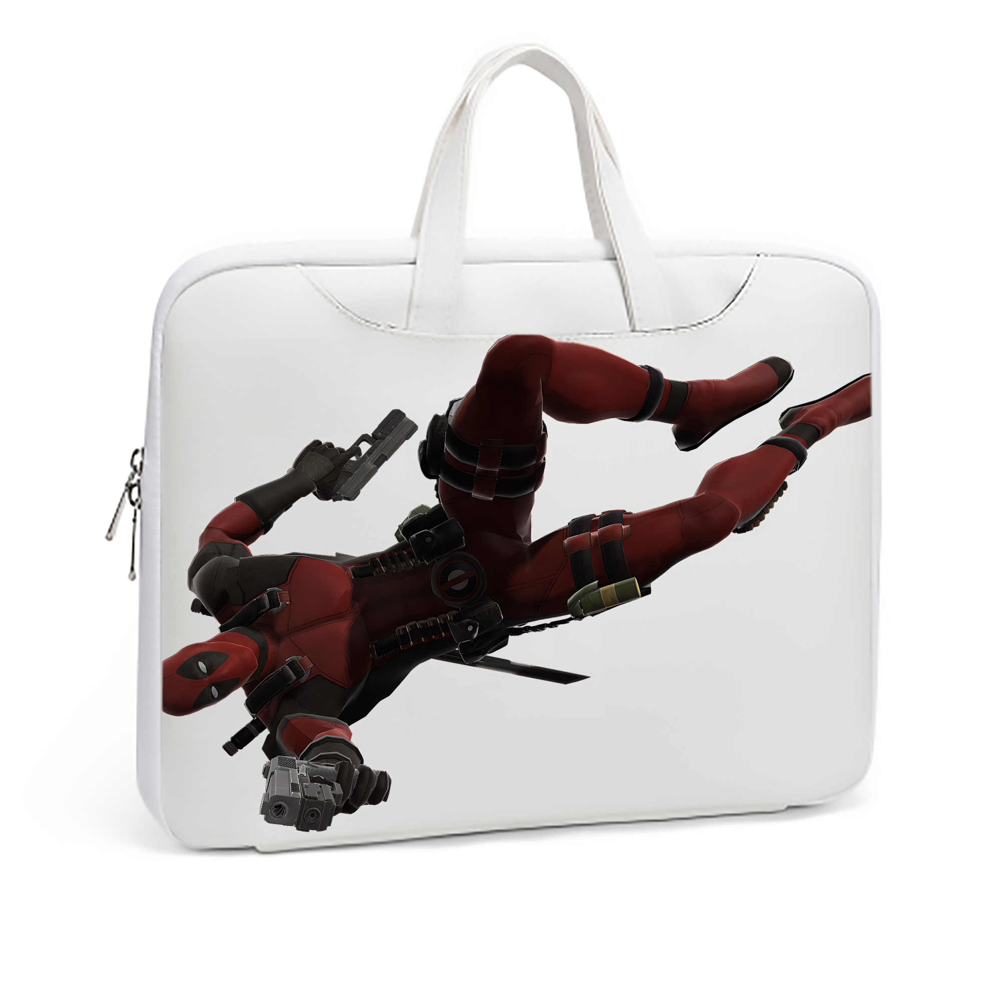 （画像用） Deadpool デッドプール レザーラップトップバッグ　ノートパソコンケース