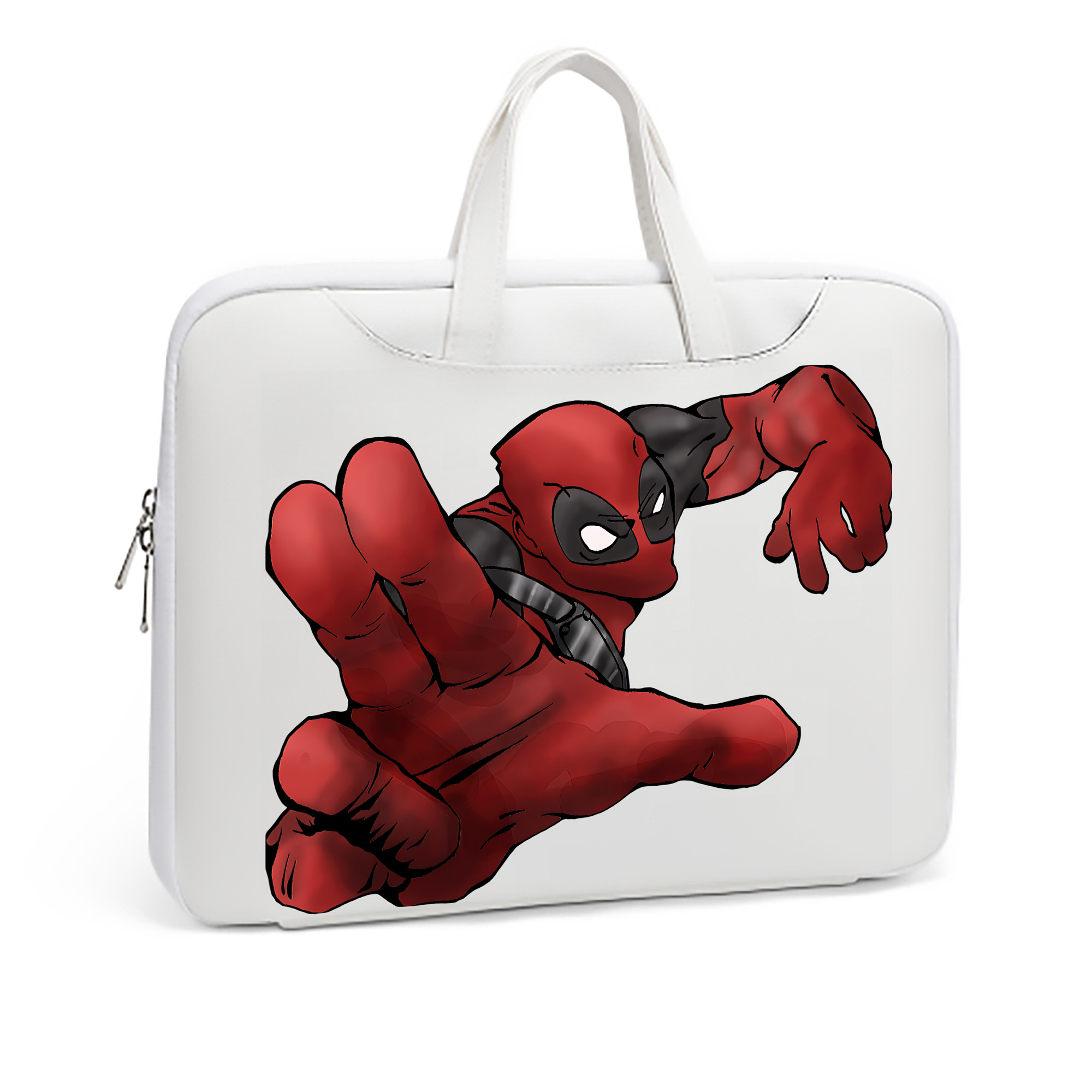 （画像用） Deadpool デッドプール レザーラップトップバッグ　ノートパソコンケース