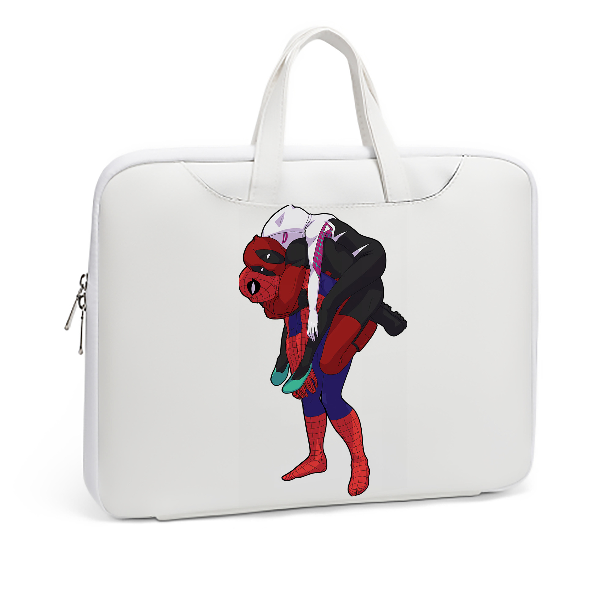 （画像用） Deadpool デッドプール レザーラップトップバッグ　ノートパソコンケース