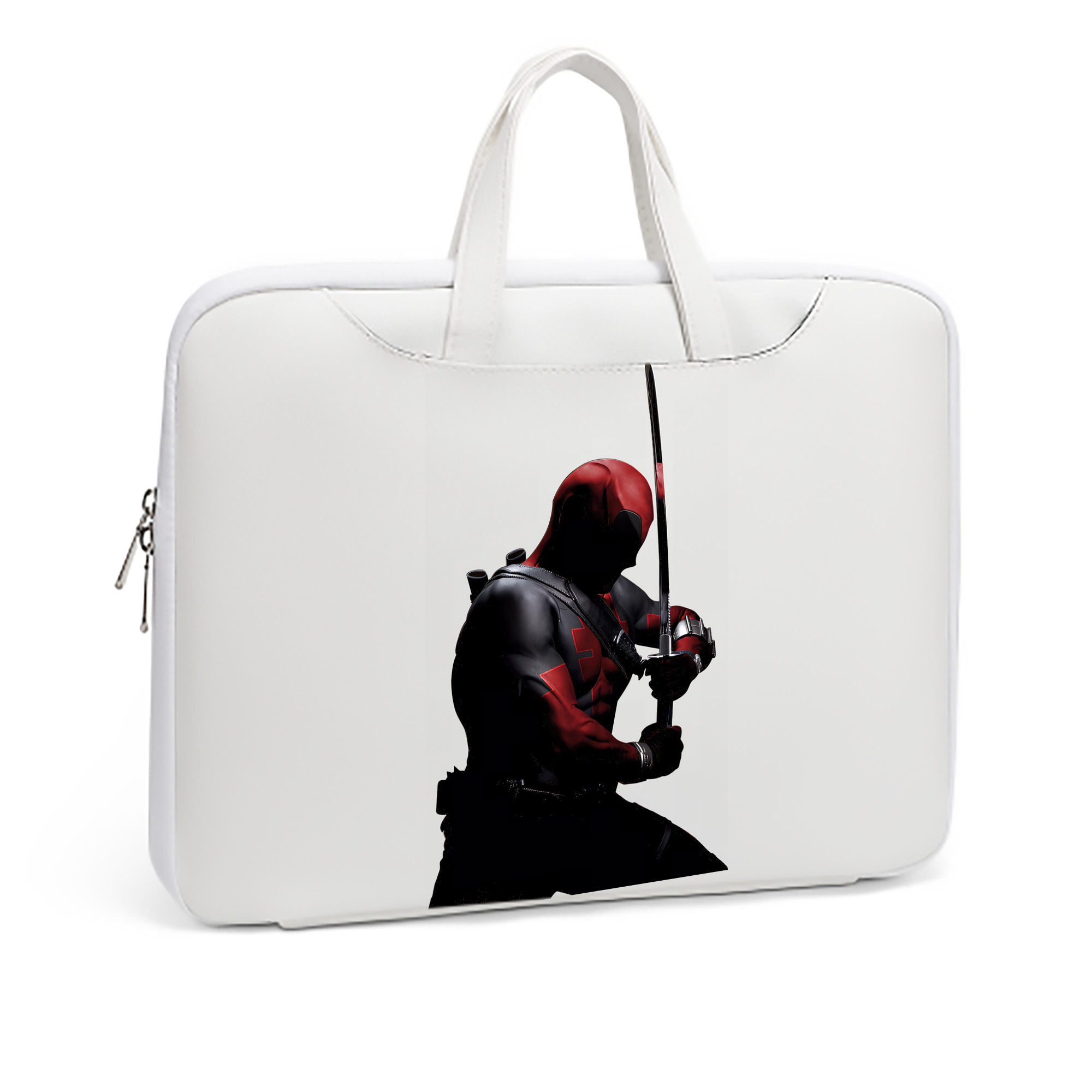 （画像用） Deadpool デッドプール レザーラップトップバッグ　ノートパソコンケース