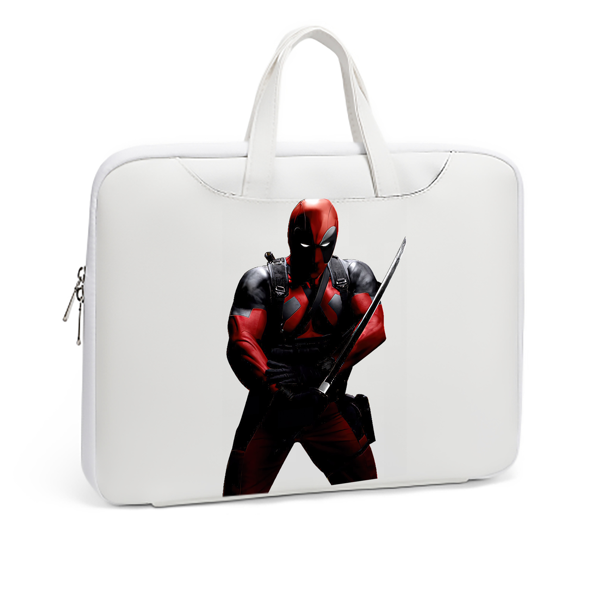 （画像用） Deadpool デッドプール レザーラップトップバッグ　ノートパソコンケース