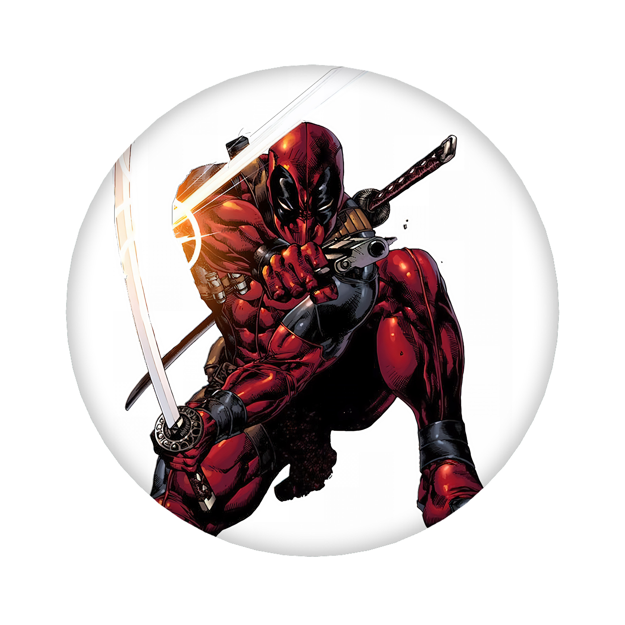 （画像用） Deadpool デッドプール 6cm 缶バッジ 複数セット