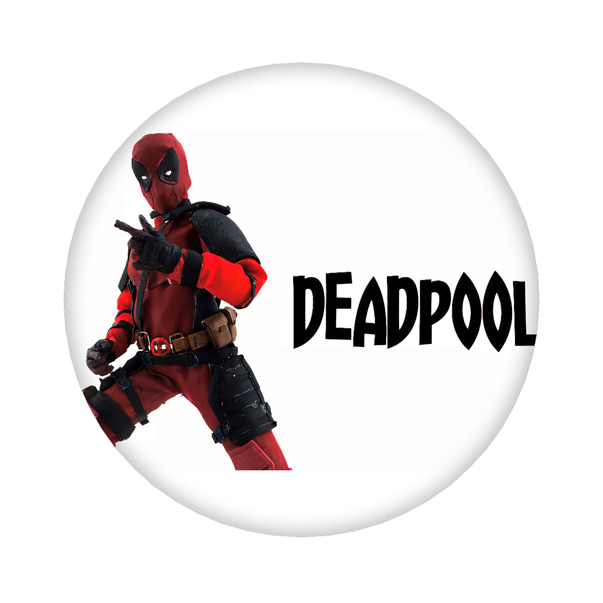 （画像用） Deadpool デッドプール 6cm 缶バッジ 複数セット