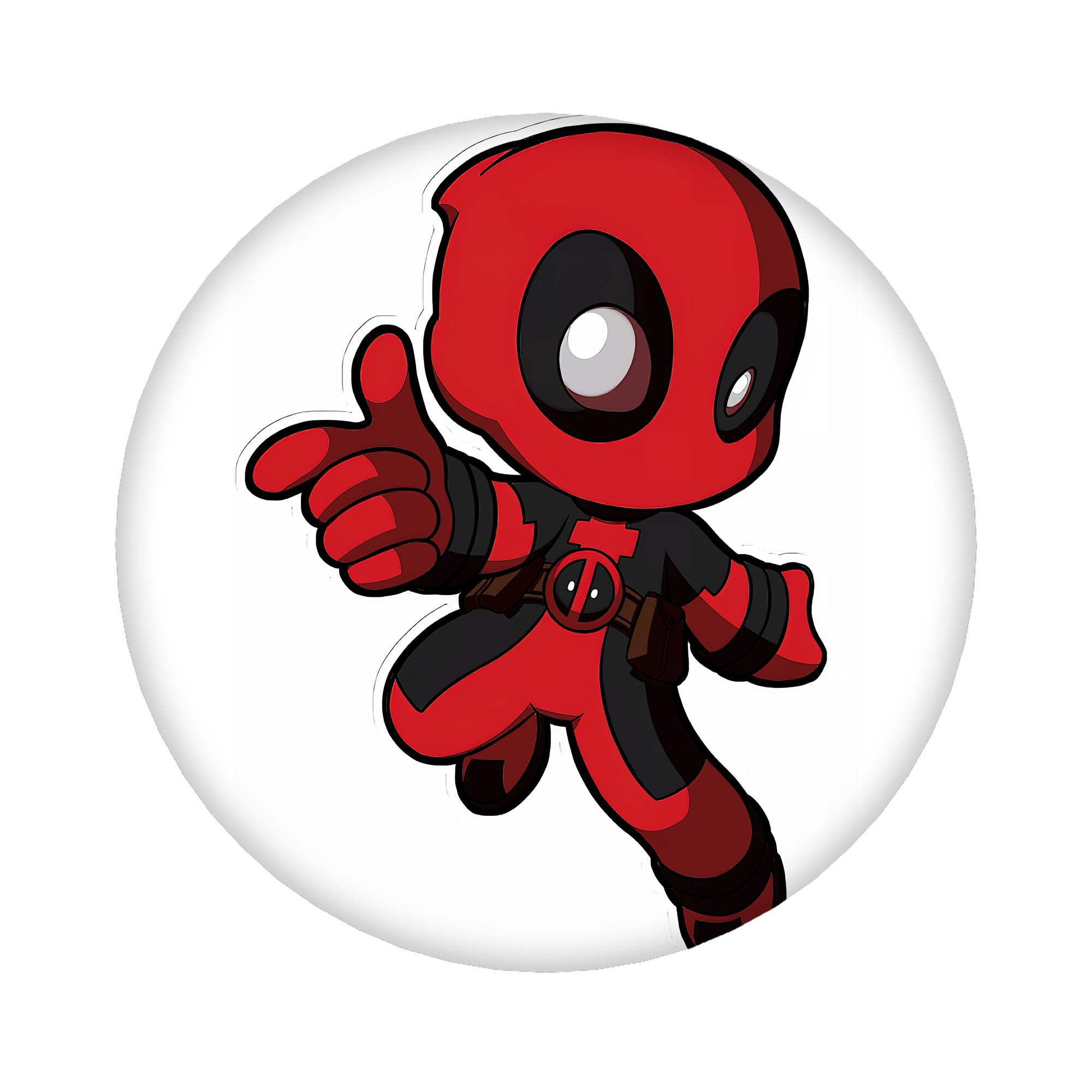 （画像用） Deadpool デッドプール 6cm 缶バッジ 複数セット