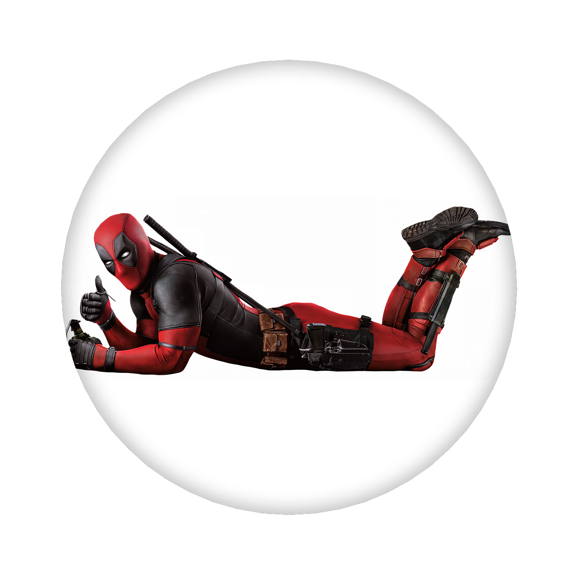 （画像用） Deadpool デッドプール 6cm 缶バッジ 複数セット
