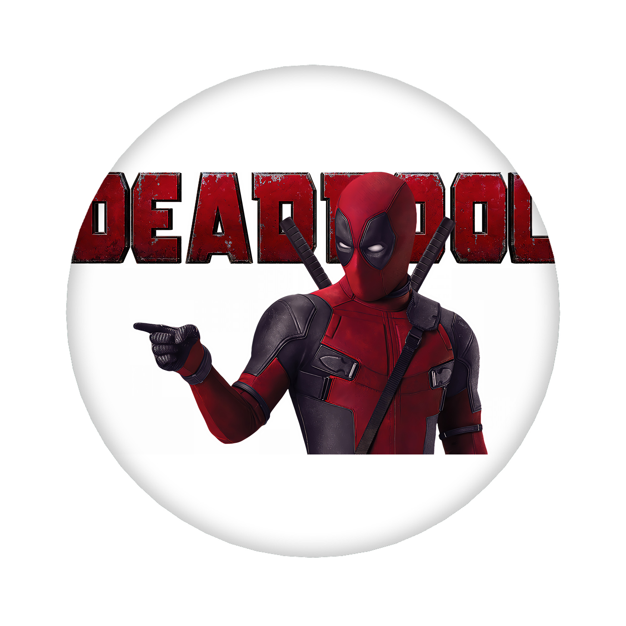 （画像用） Deadpool デッドプール 6cm 缶バッジ 複数セット