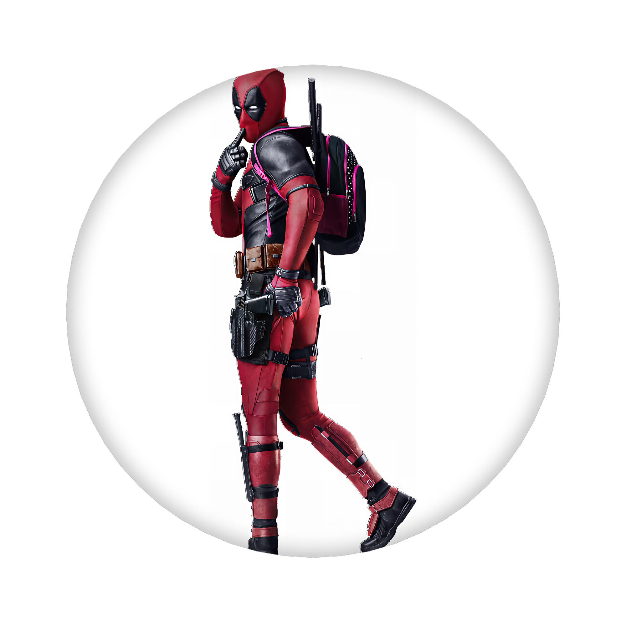 （画像用） Deadpool デッドプール 6cm 缶バッジ 複数セット