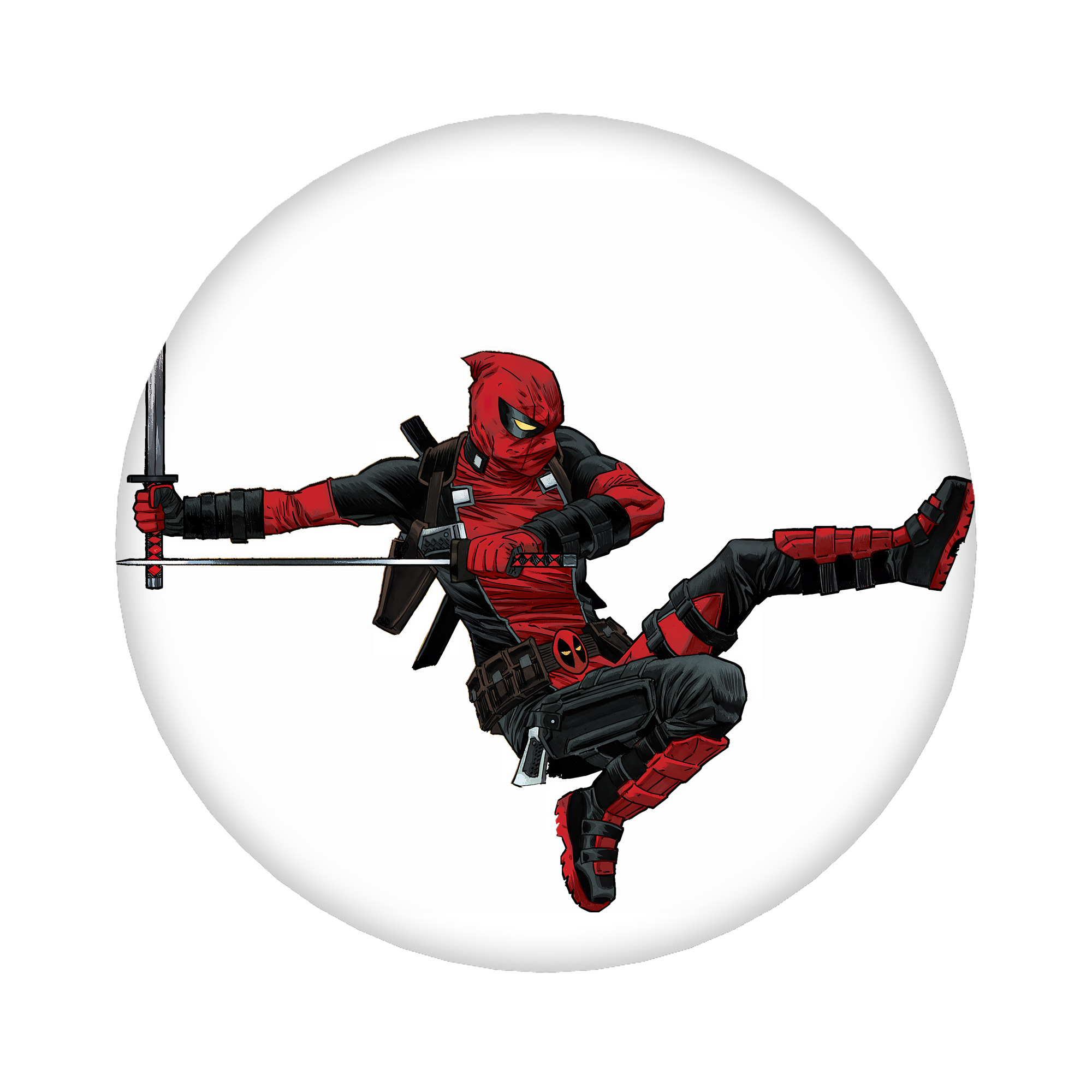 （画像用） Deadpool デッドプール 6cm 缶バッジ 複数セット