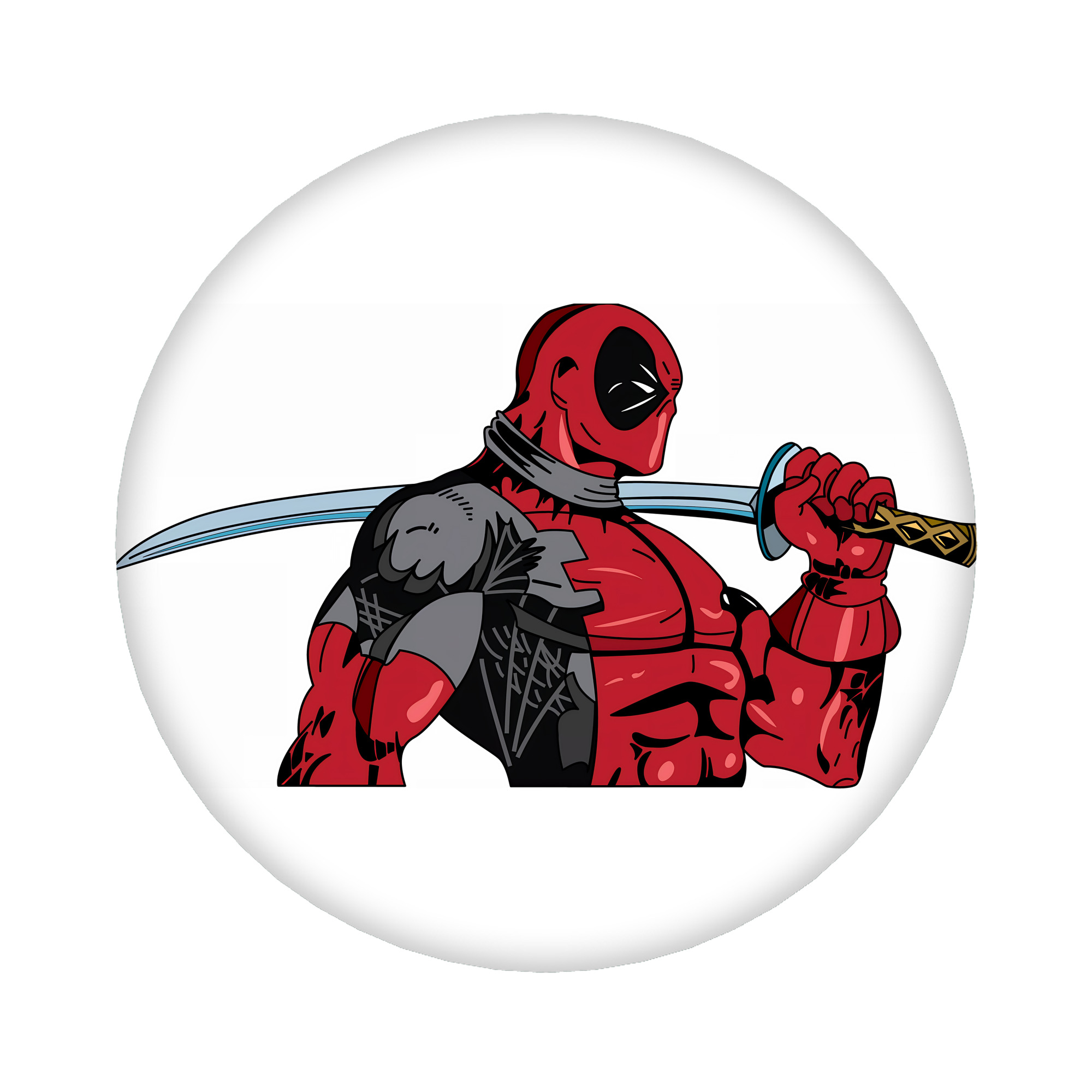 （画像用） Deadpool デッドプール 6cm 缶バッジ 複数セット