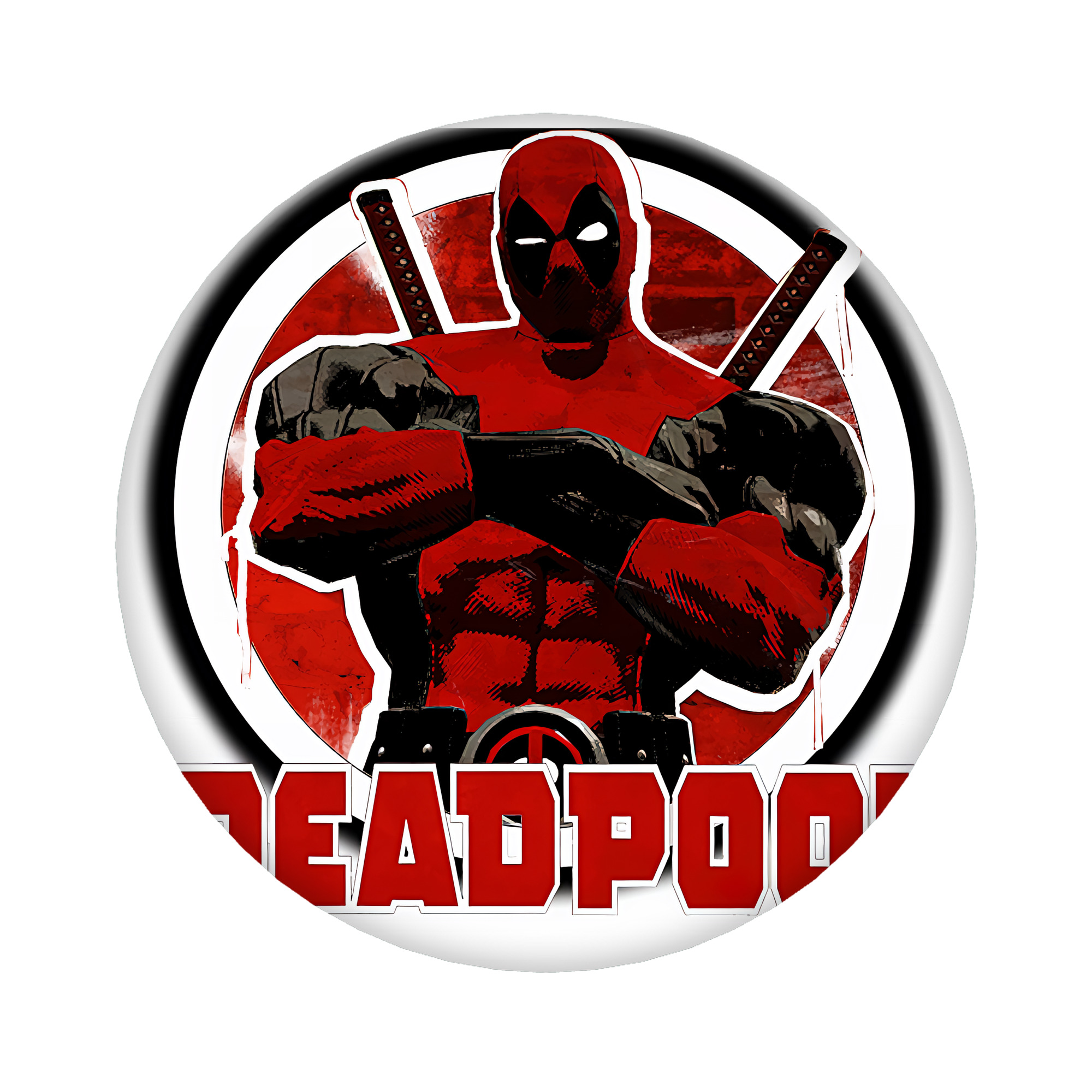 （画像用） Deadpool デッドプール 6cm 缶バッジ 複数セット