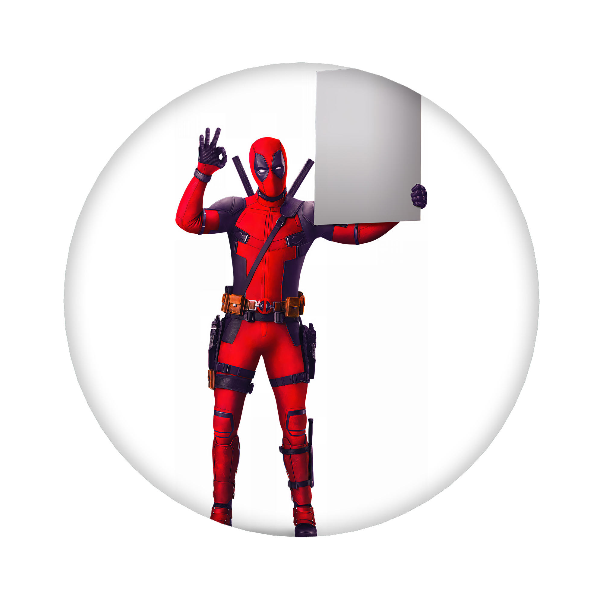 （画像用） Deadpool デッドプール 6cm 缶バッジ 複数セット