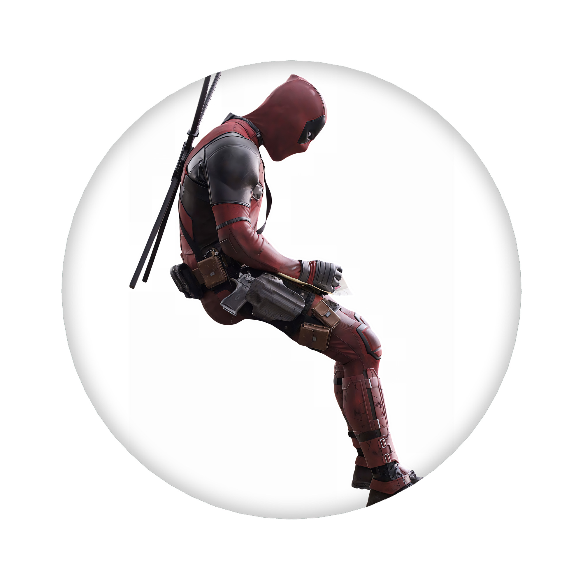 （画像用） Deadpool デッドプール 6cm 缶バッジ 複数セット