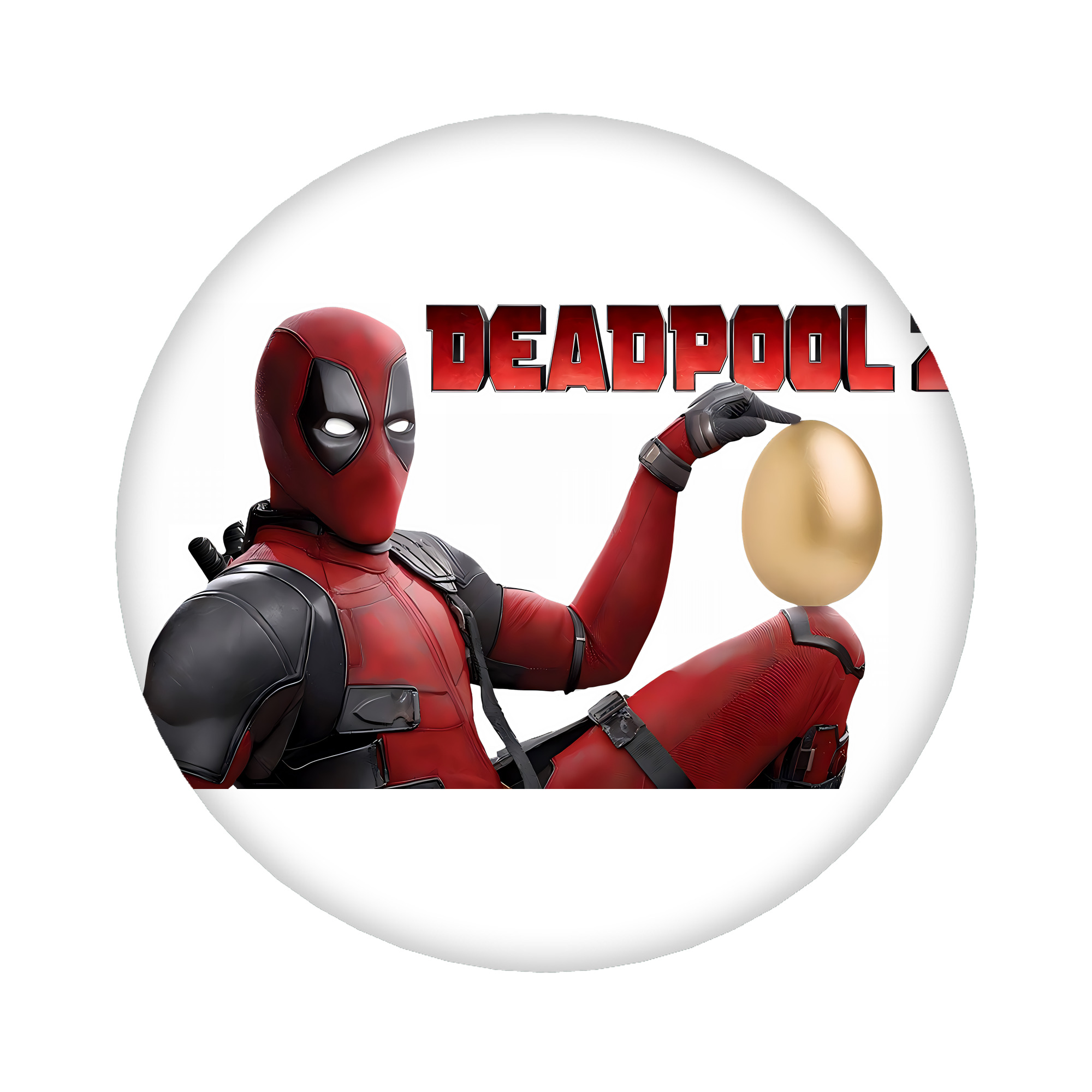 （画像用） Deadpool デッドプール 6cm 缶バッジ 複数セット