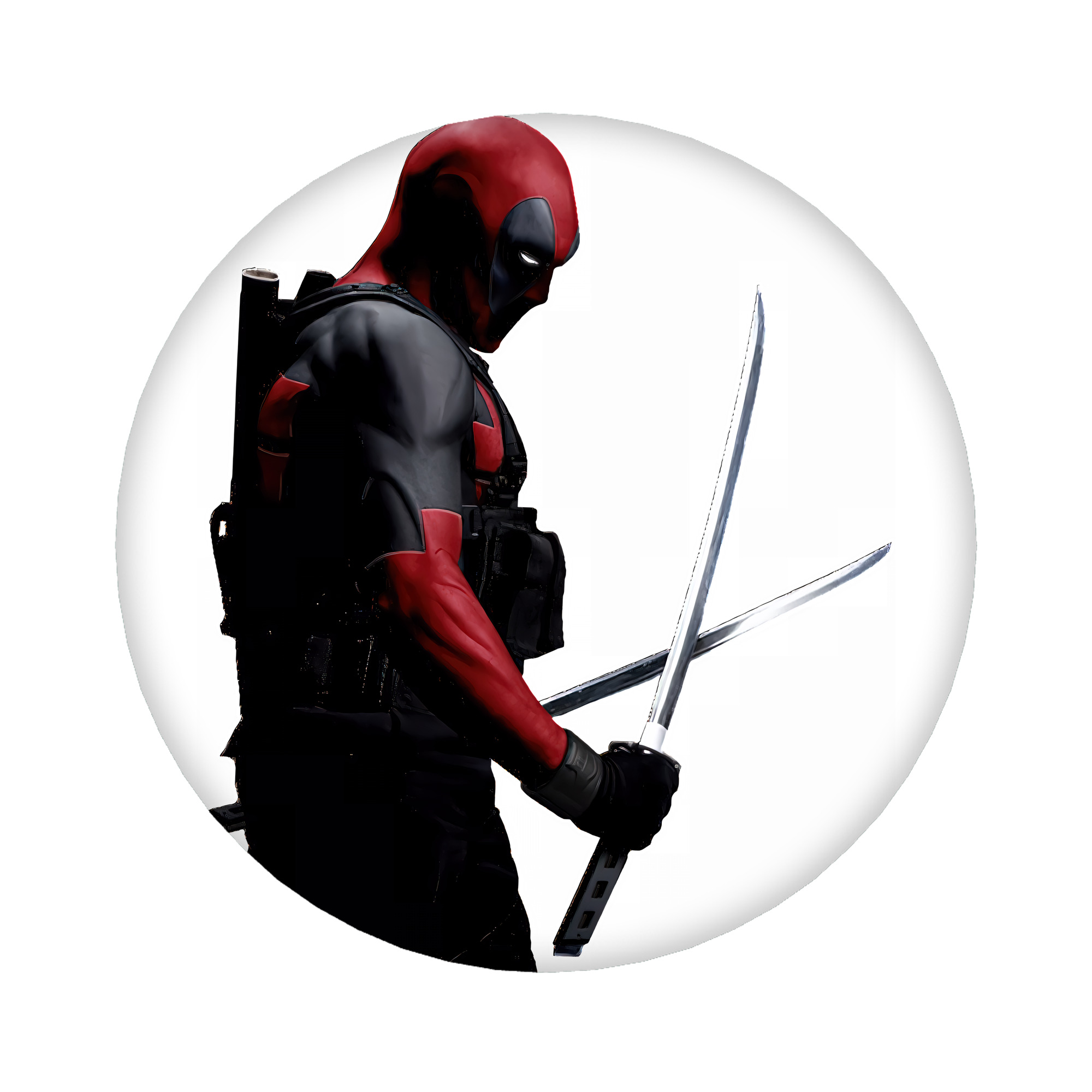 （画像用） Deadpool デッドプール 6cm 缶バッジ 複数セット