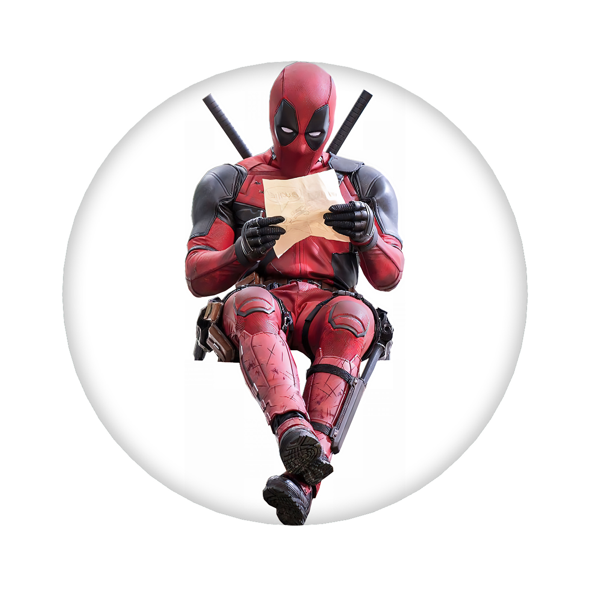 （画像用） Deadpool デッドプール 6cm 缶バッジ 複数セット